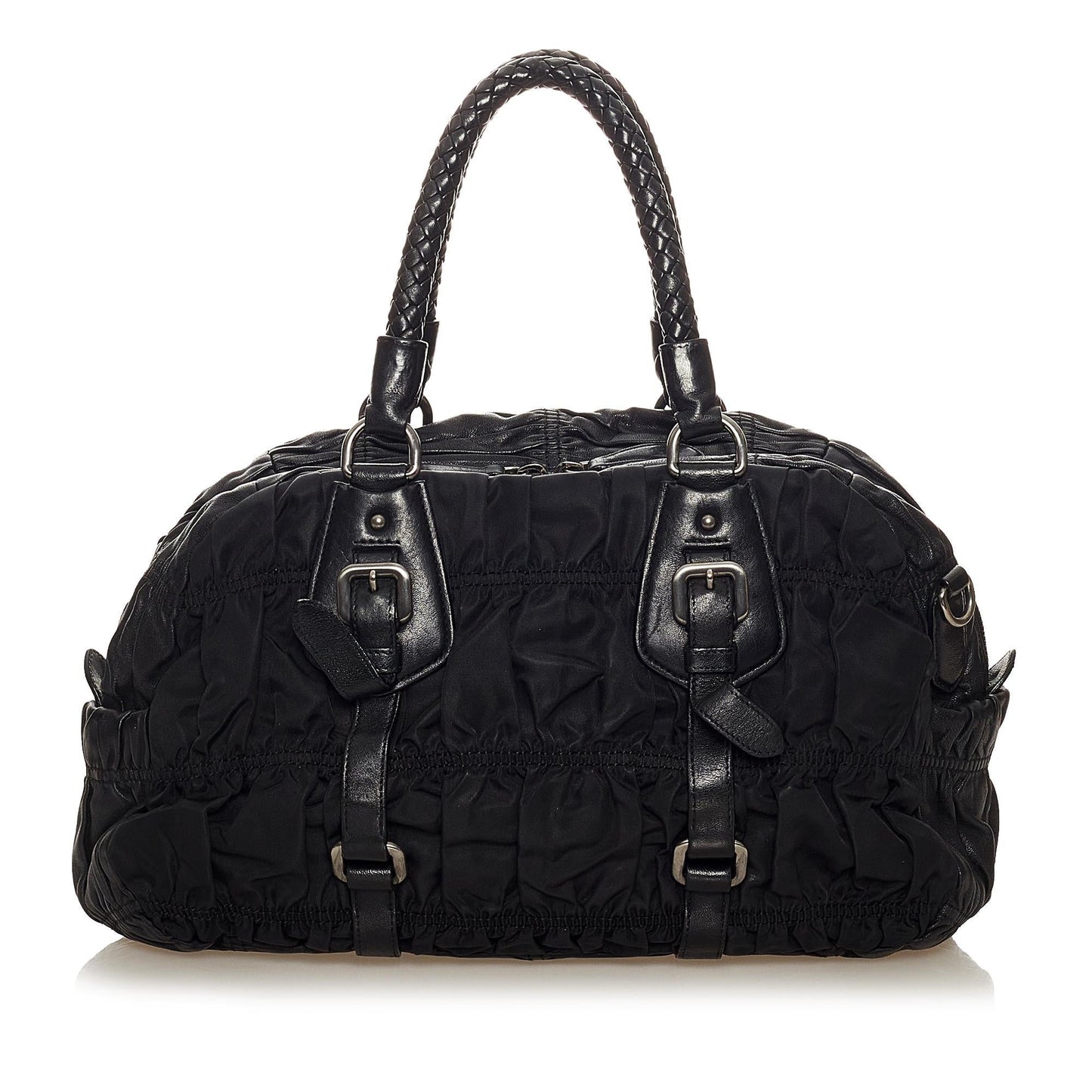 Prada Tessuto Gaufre Satchel Shg Satchel Bag Satchel Shg 27159