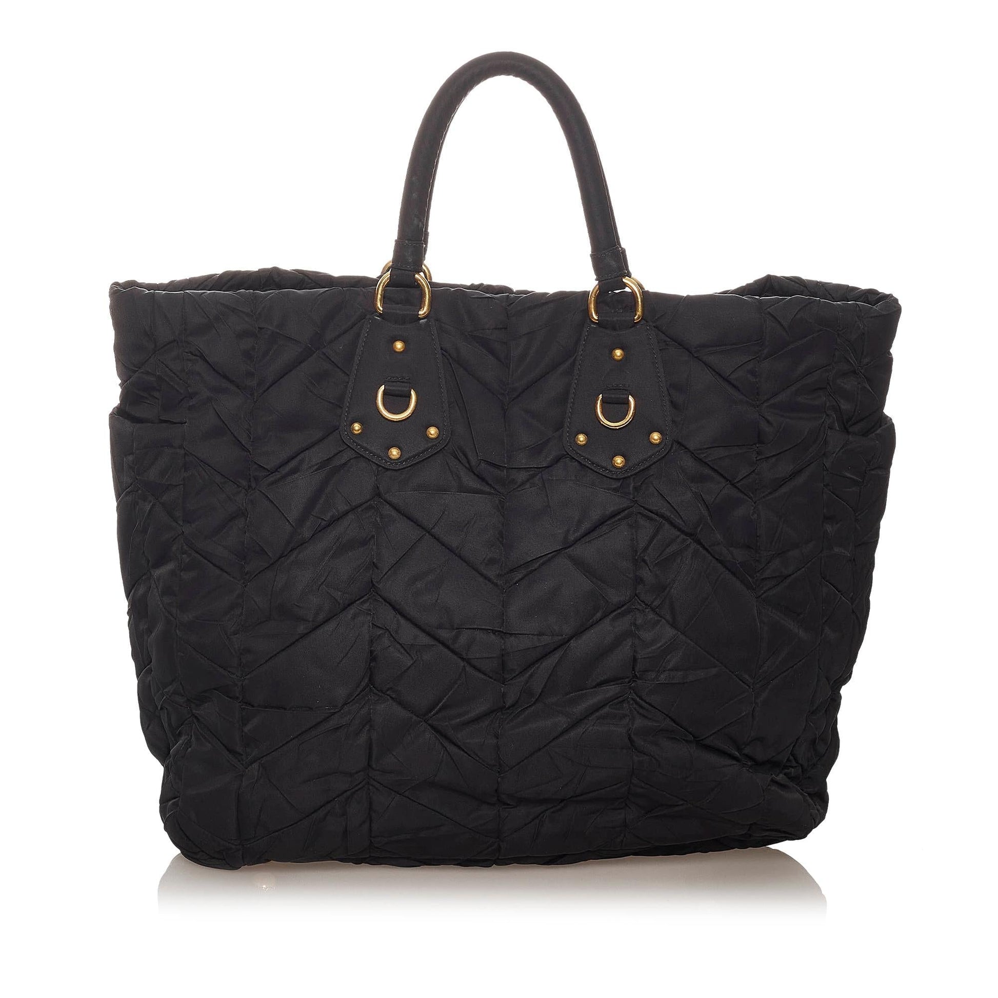 Prada Tessuto Gaufre Satchel Shg Satchel Bag Satchel Shg 27685