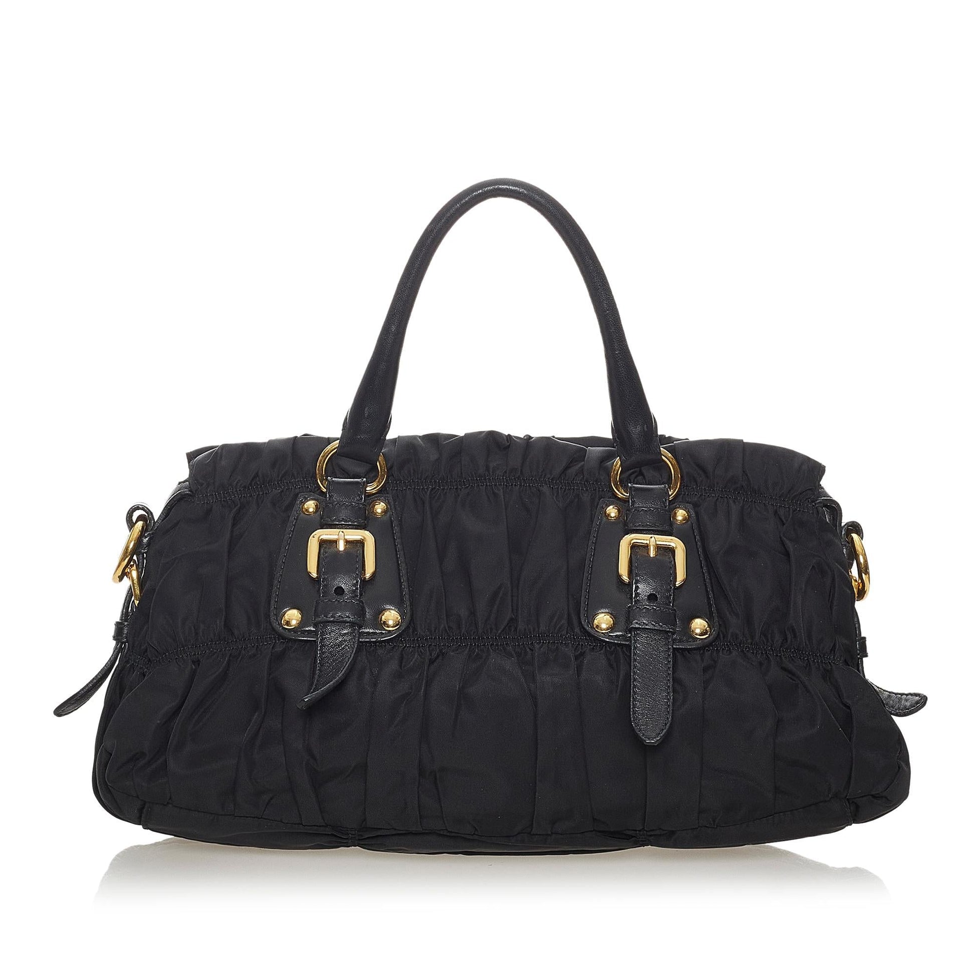 Prada Tessuto Gaufre Satchel Shg Satchel Bag Satchel Shg 28196