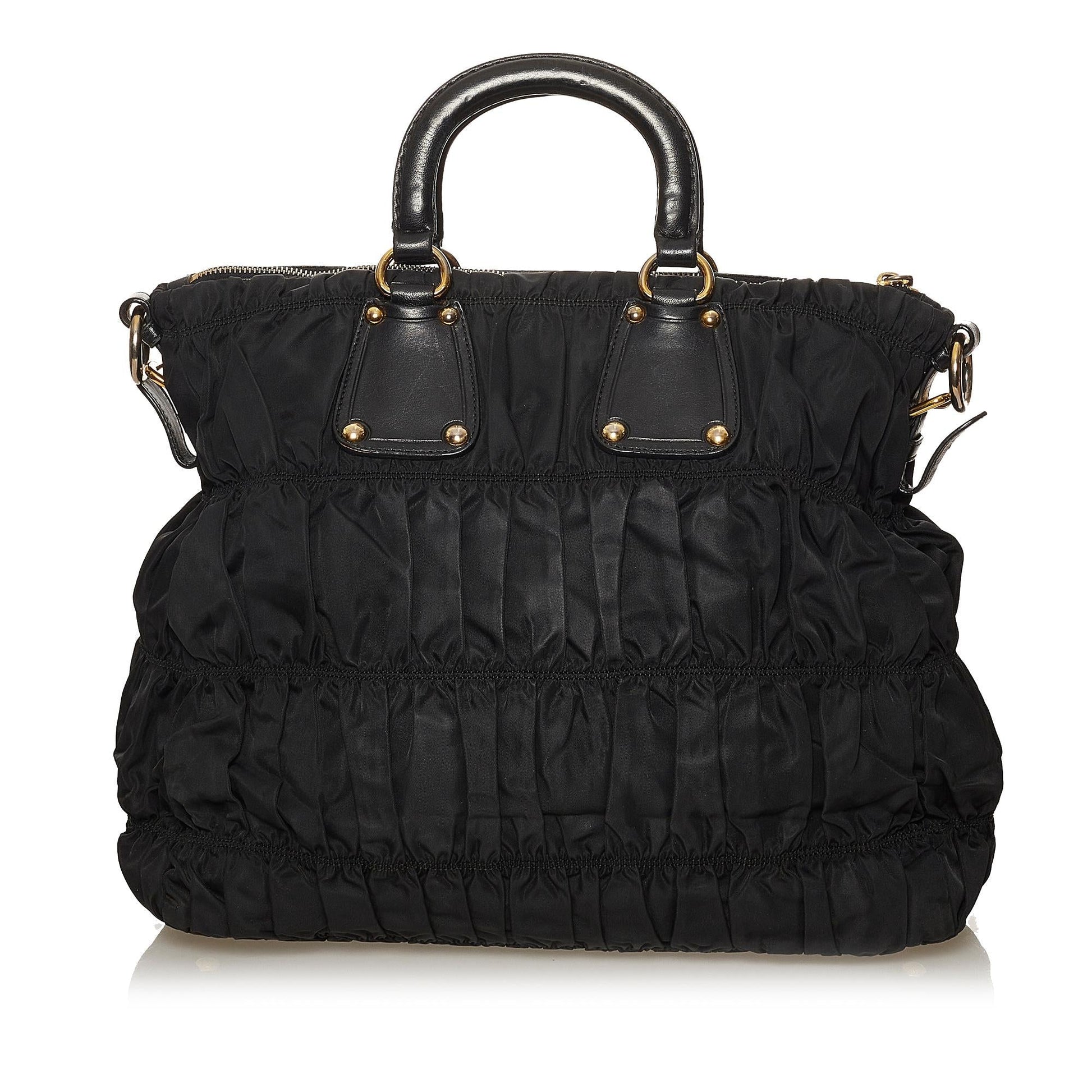 Prada Tessuto Gaufre Satchel Shg Satchel Bag Satchel Shg 28929