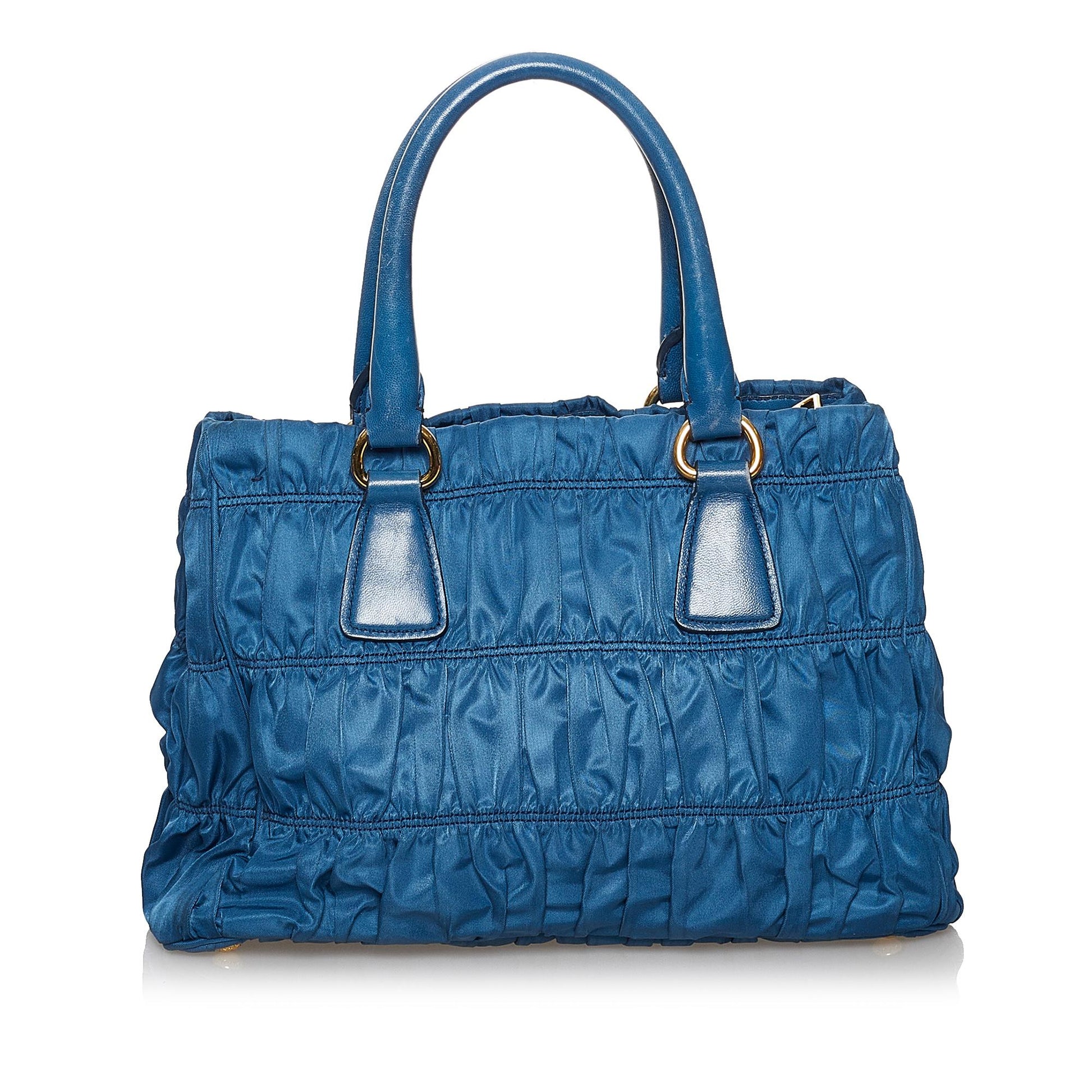 Prada Tessuto Gaufre Satchel Shg Satchel Bag Satchel Shg 30231