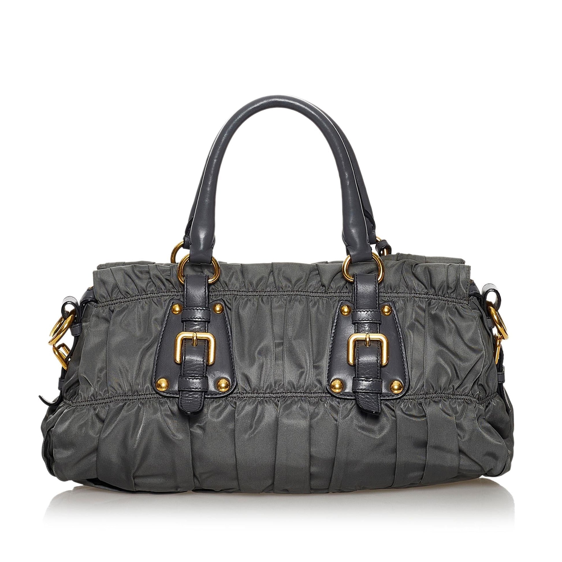 Prada Tessuto Gaufre Satchel Shg Satchel Bag Satchel Shg 30584
