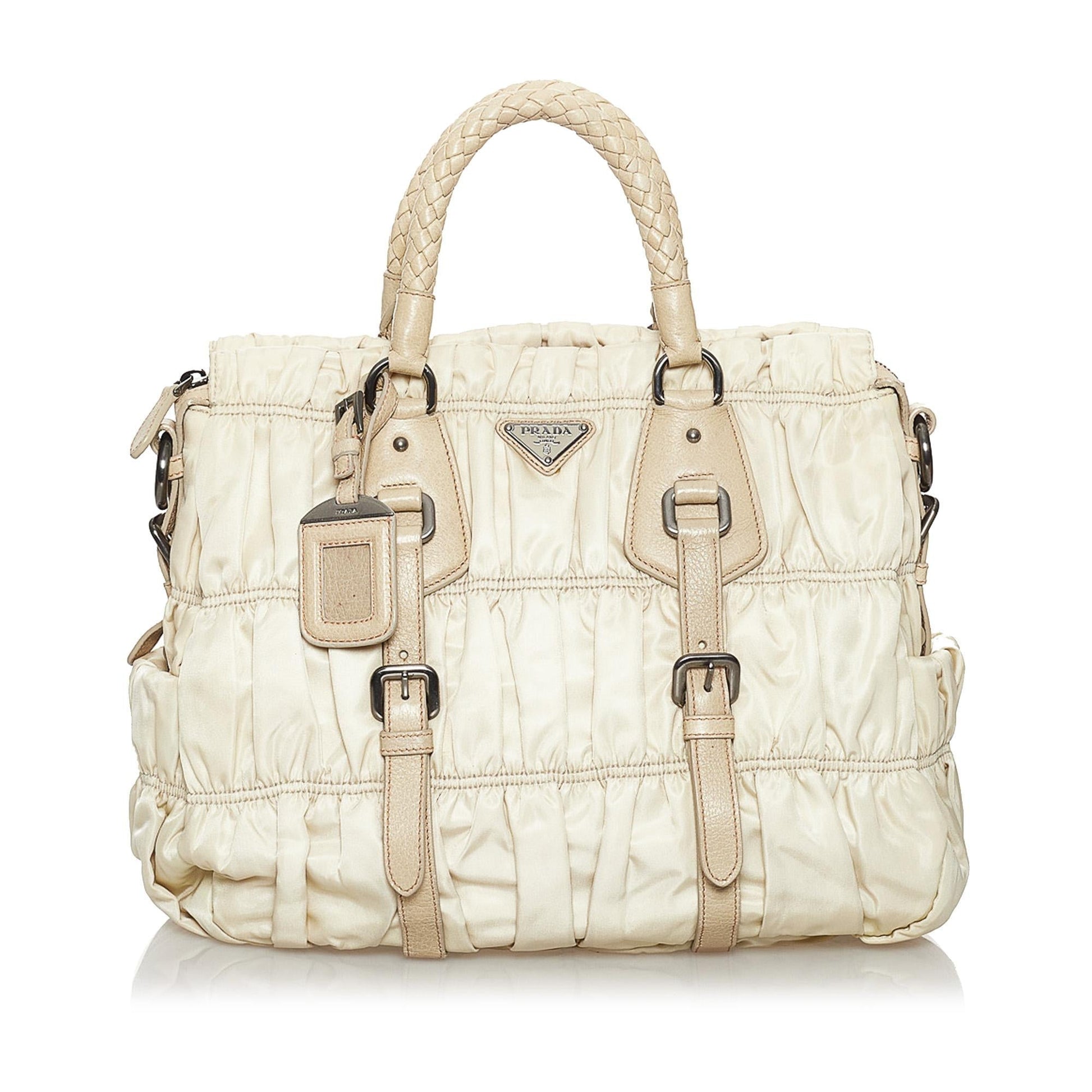 Prada Tessuto Gaufre Satchel Shg Satchel Bag Satchel Shg 31042