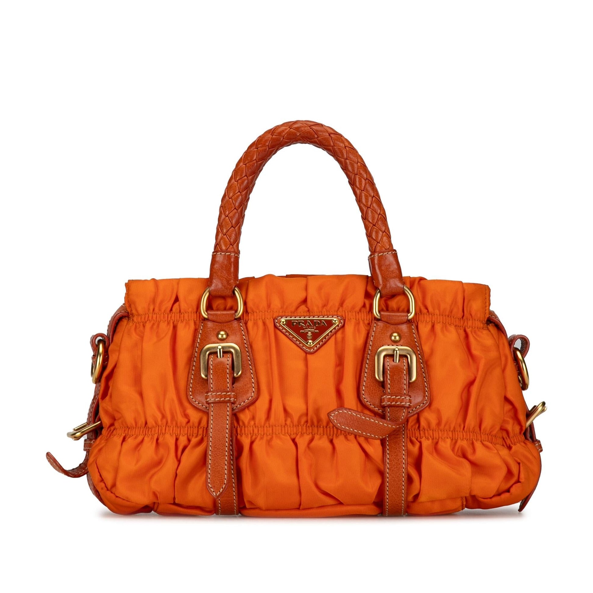 Prada Tessuto Gaufre Satchel Shg 8Mv2Fb Satchel Bag