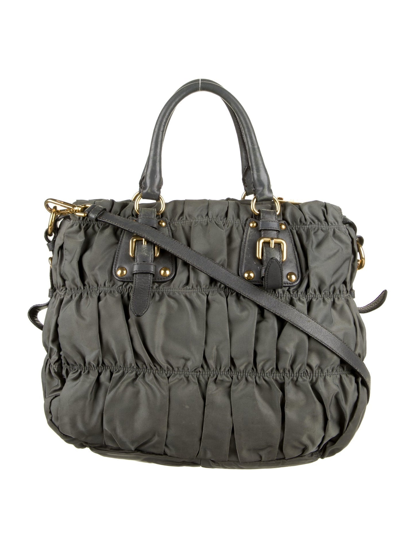 Tessuto Gaufre Shoulder Bag