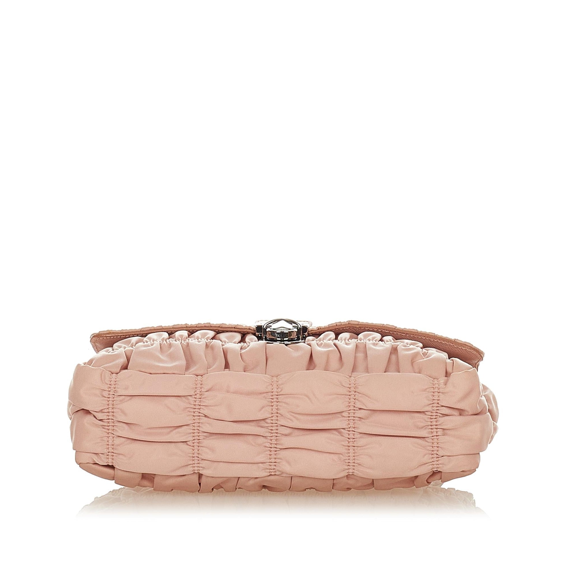 Prada Tessuto Gaufre Shoulder Bag Shg Bag Shg 26195