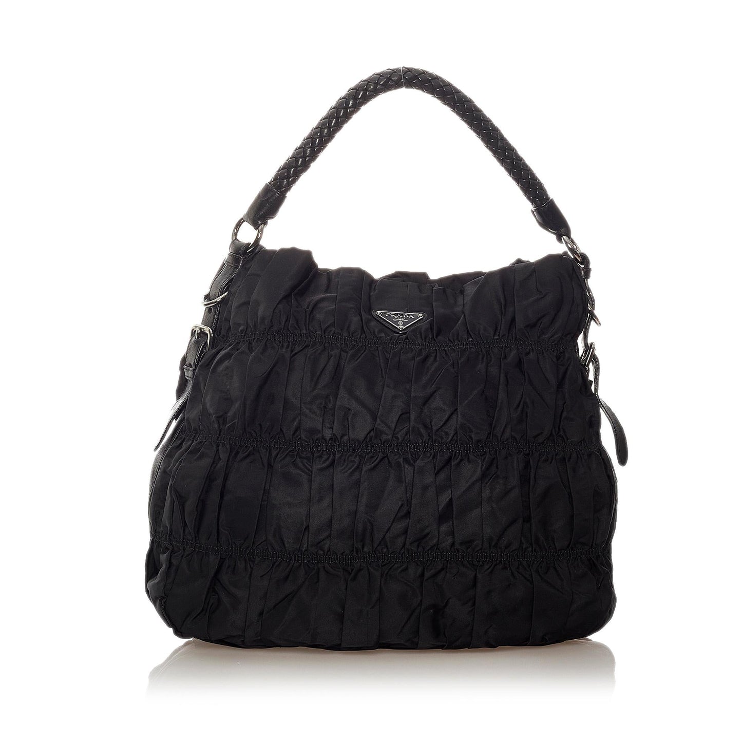 Prada Tessuto Gaufre Shoulder Bag Shg