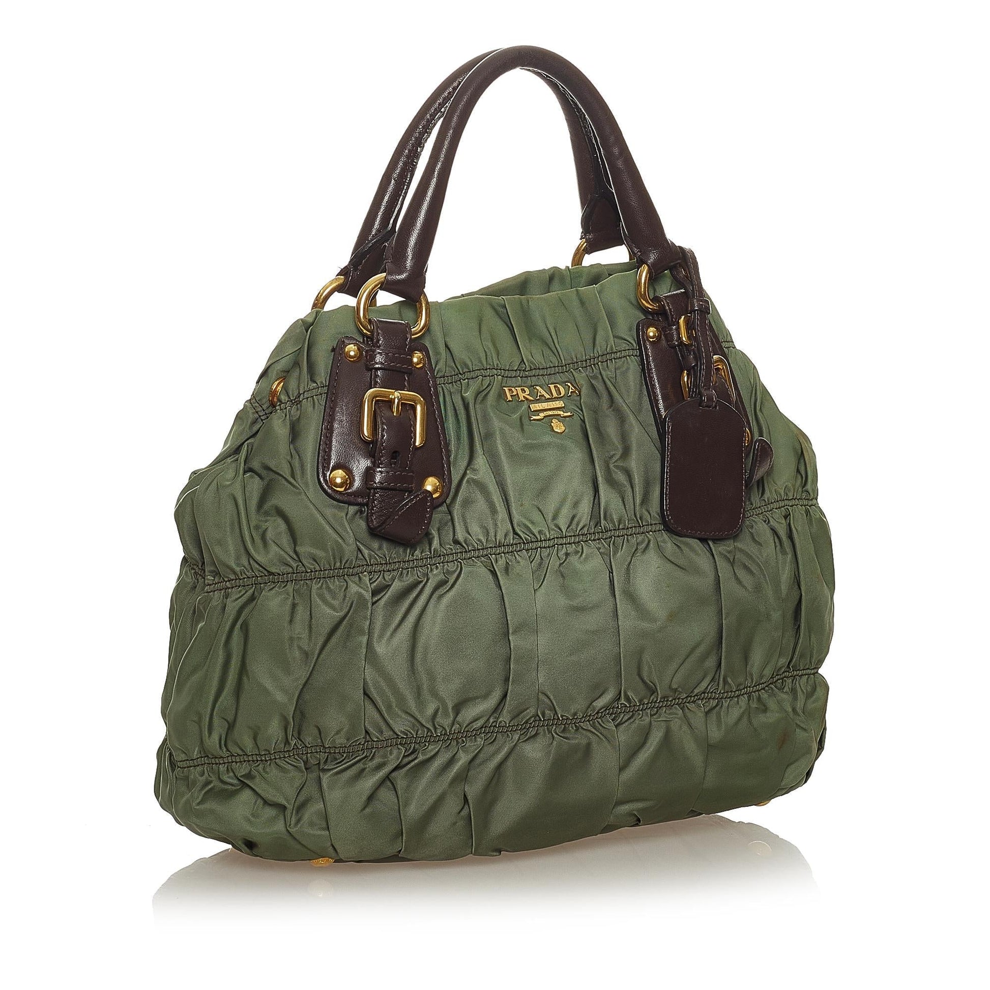 Prada Tessuto Gaufre Tote Bag Shg