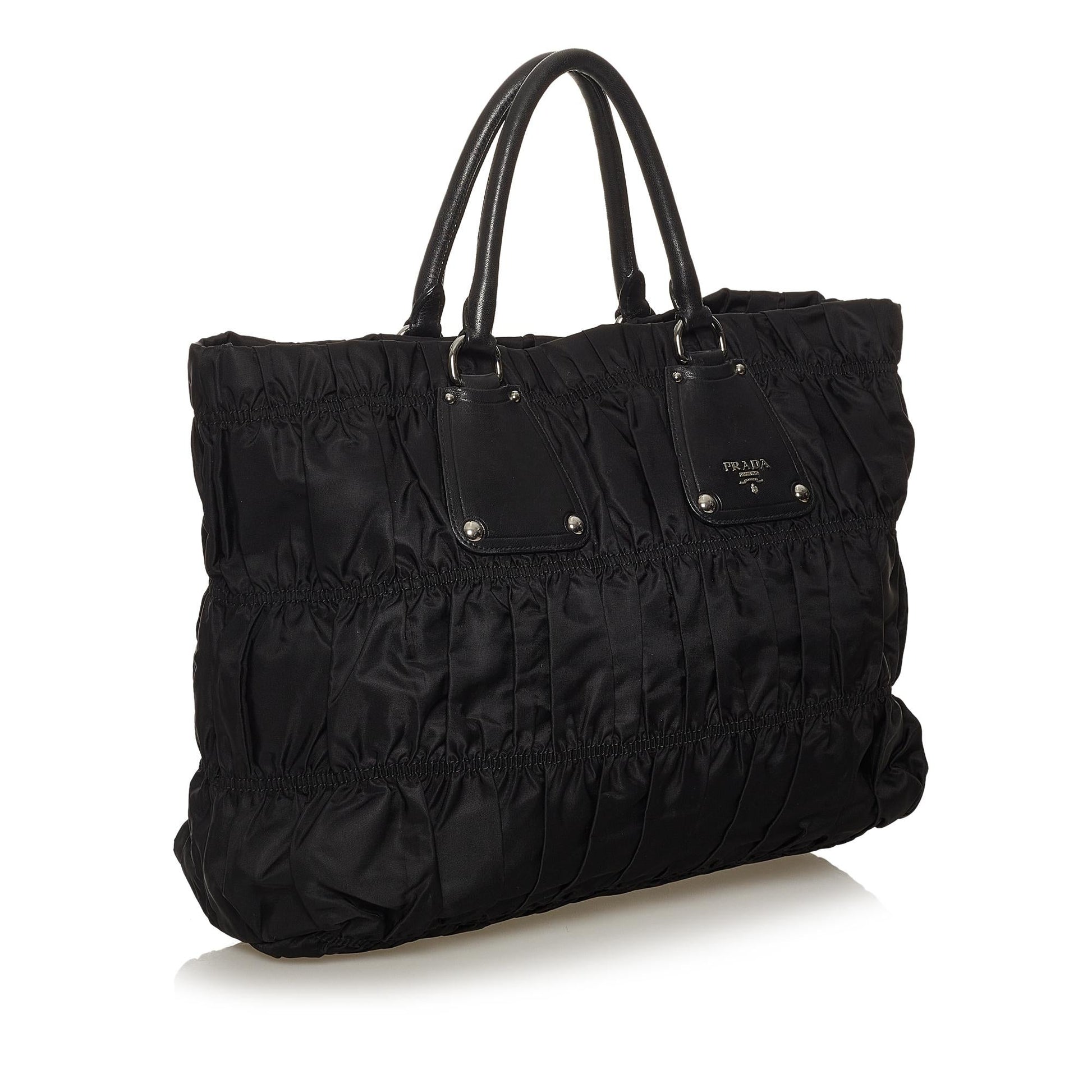 Prada Tessuto Gaufre Tote Bag Shg Bag Shg 29007
