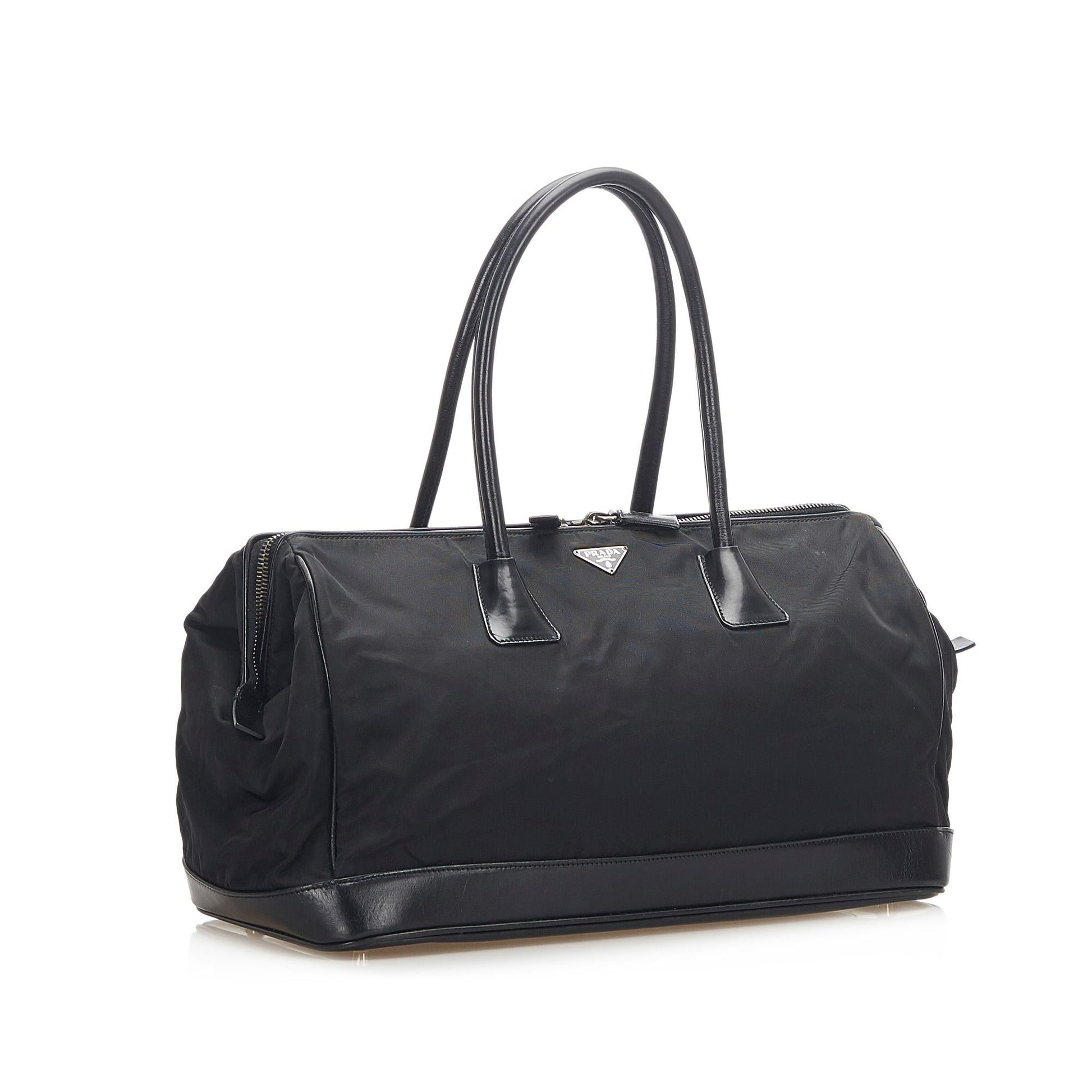 Prada Tessuto Handbag Shg Satchel Bag Handbag Shg 18005