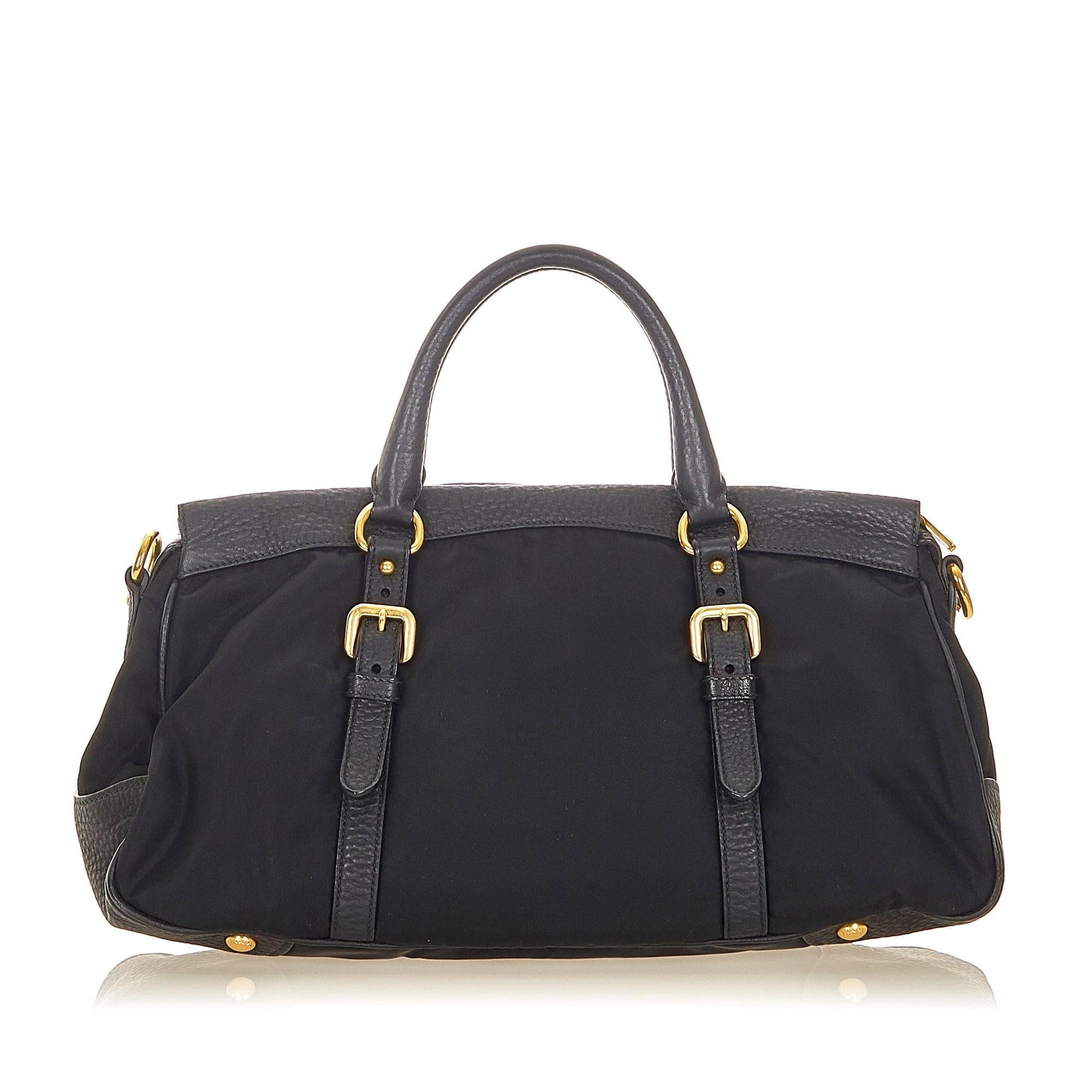 Prada Tessuto Handbag Shg Satchel Bag Handbag Shg 31502