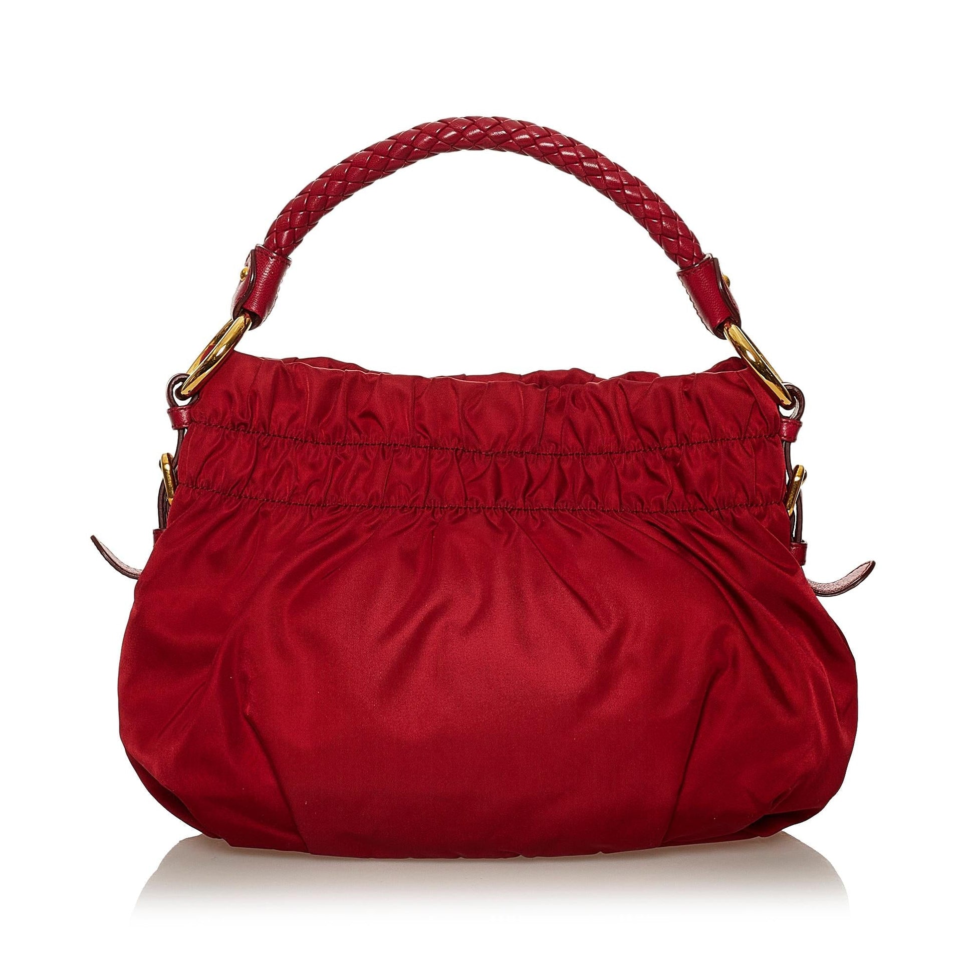 Prada Tessuto Handbag Shg Satchel Bag Handbag Shg 29064