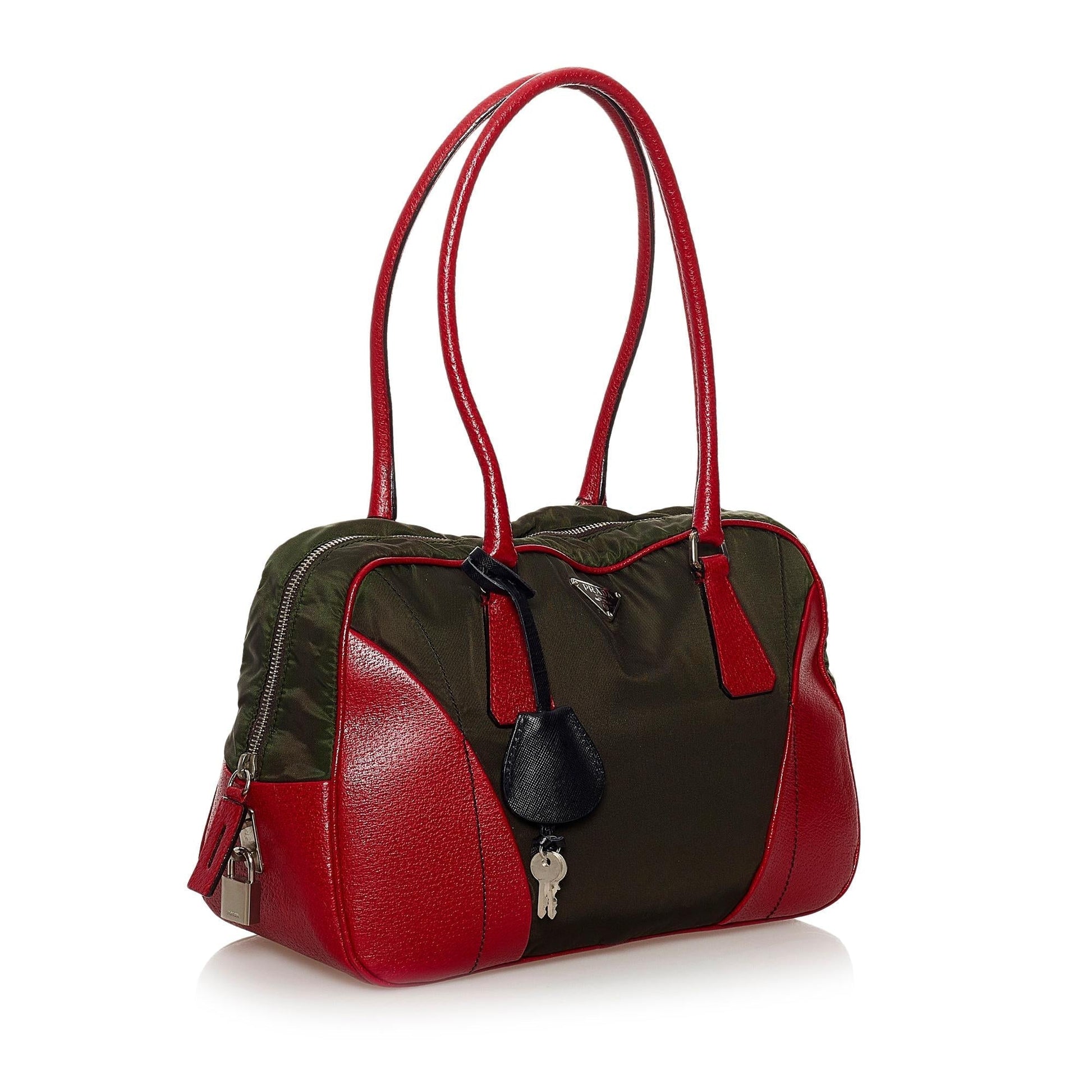 Prada Tessuto Handbag Shg Satchel Bag Handbag Shg 31439