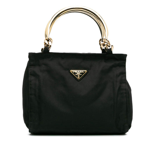 Prada Tessuto Handbag Satchel Bag Tessuto Handbag 4