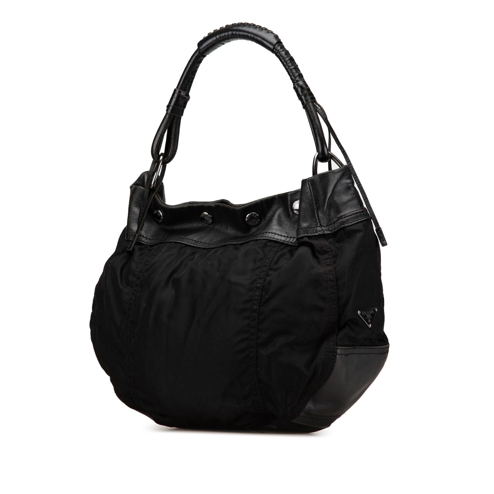 Prada Tessuto Hobo Shoulder Bag