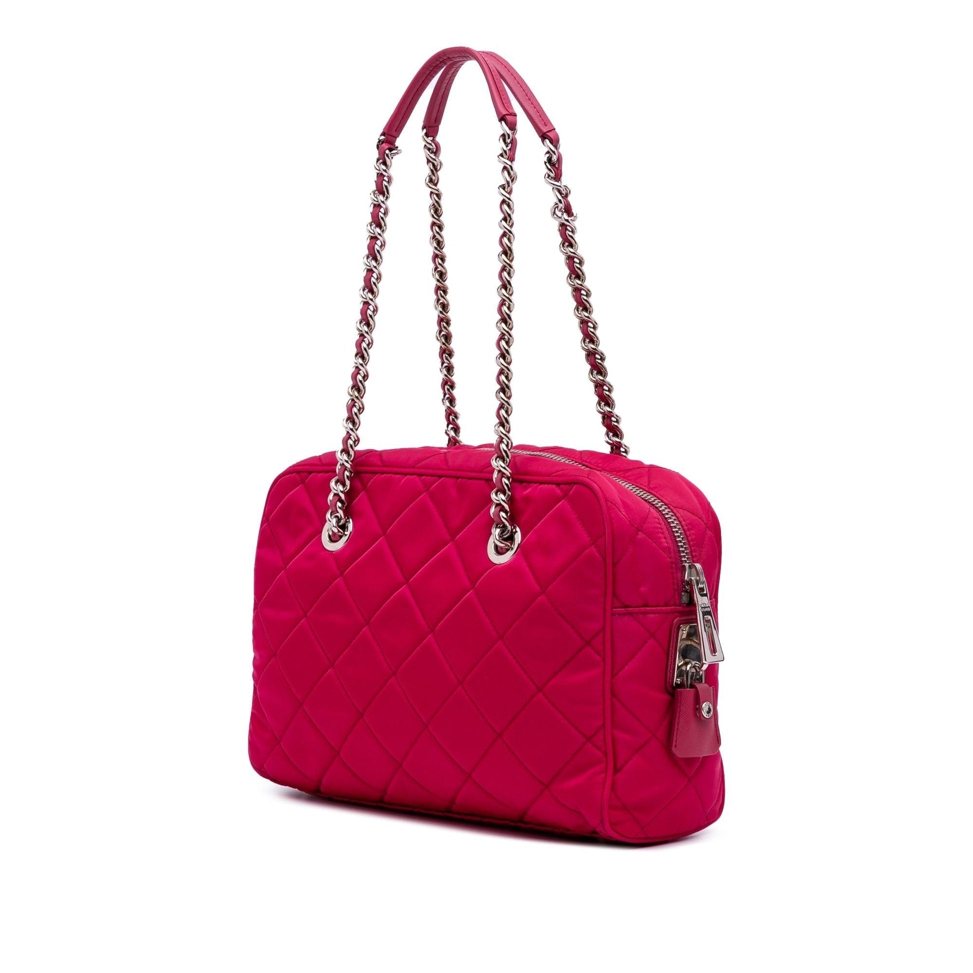 Prada Tessuto Impuntu Shoulder Bag