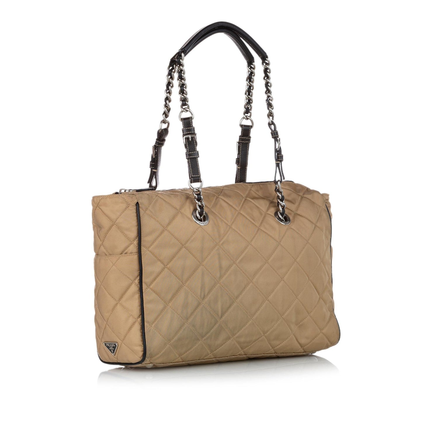 Prada Tessuto Impuntu Tote Bag Shg