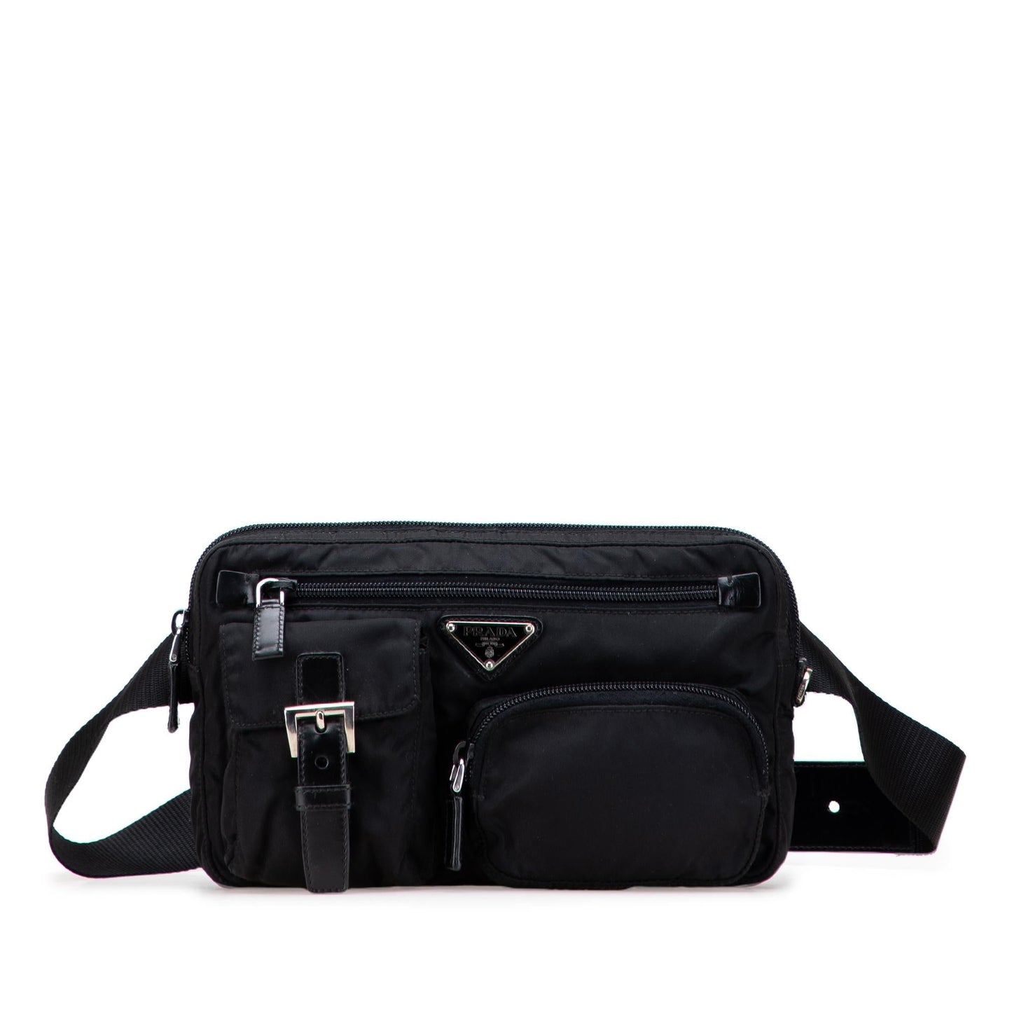 Prada Tessuto Multi Pocket Belt Bag