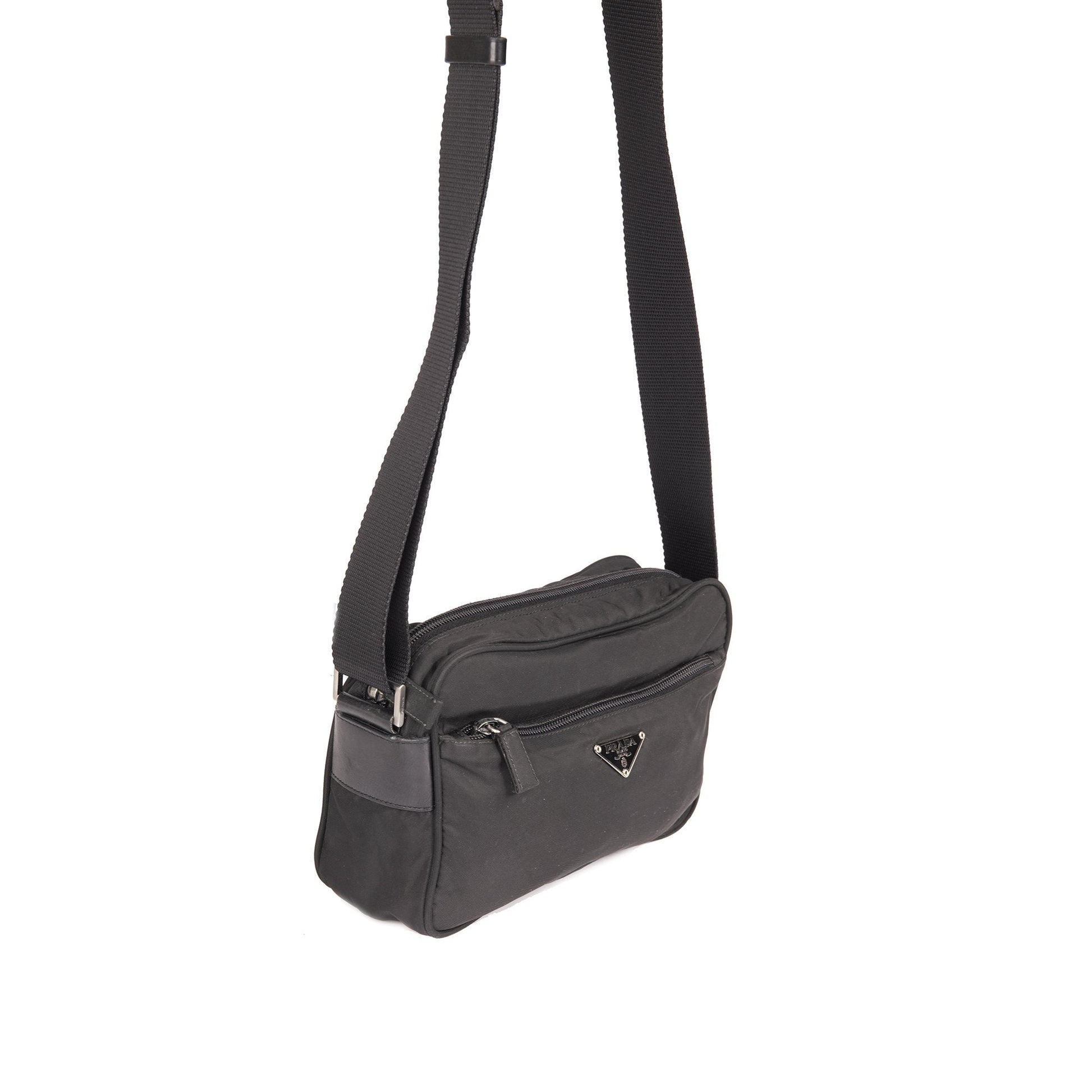 Prada Tessuto Camera Bag Nylon Travel Bag