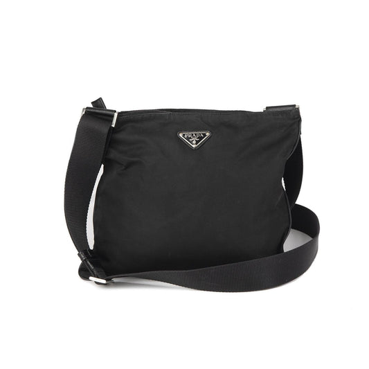 Prada Tessuto Vela Messenger Bag Nylon Travel Bag