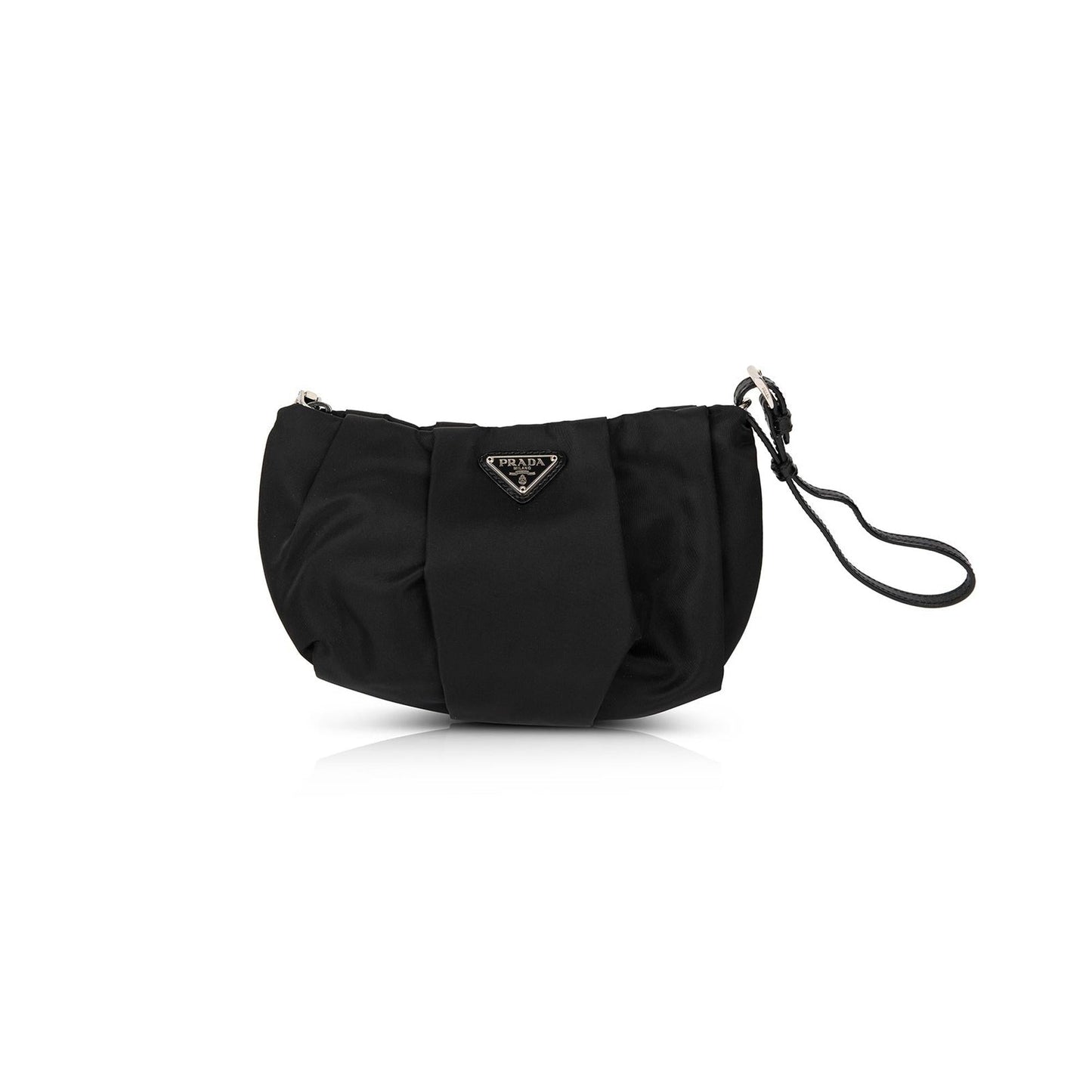 Prada Tessuto Wristlet Handbag Nylon Travel Bag