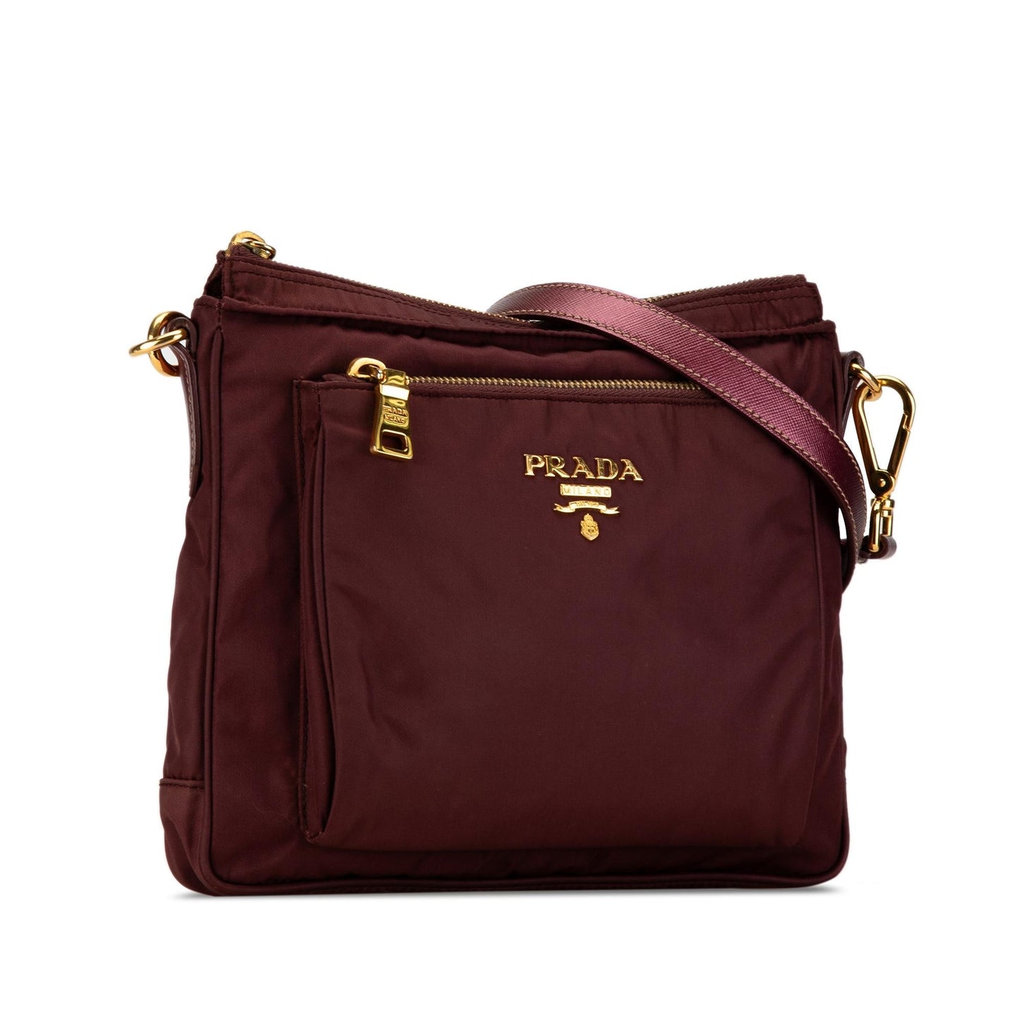 Prada Tessuto Pocket Crossbody Shg K37Wdl Crossbody Bag