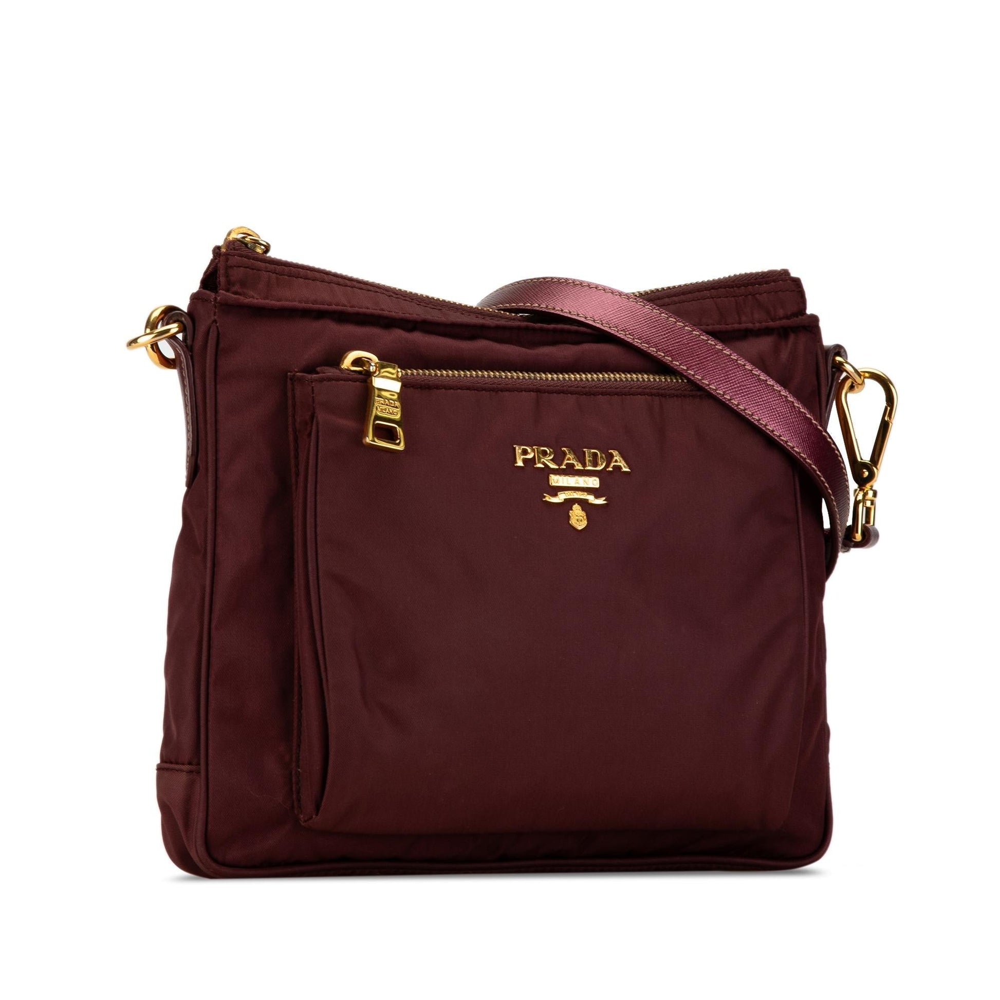 Prada Tessuto Pocket Crossbody Shg K37Wdl Crossbody Bag