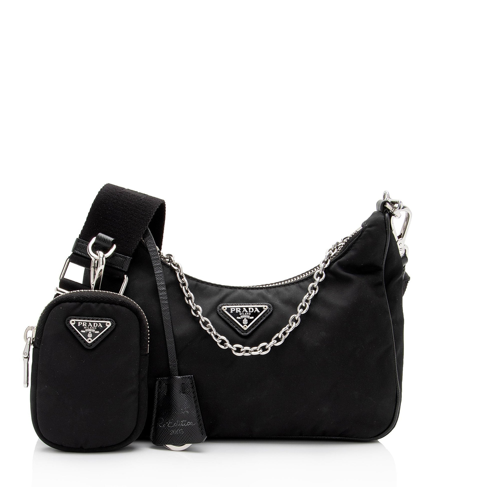 Prada Tessuto Re Edition Crossbody Bag Shf V7Sidj