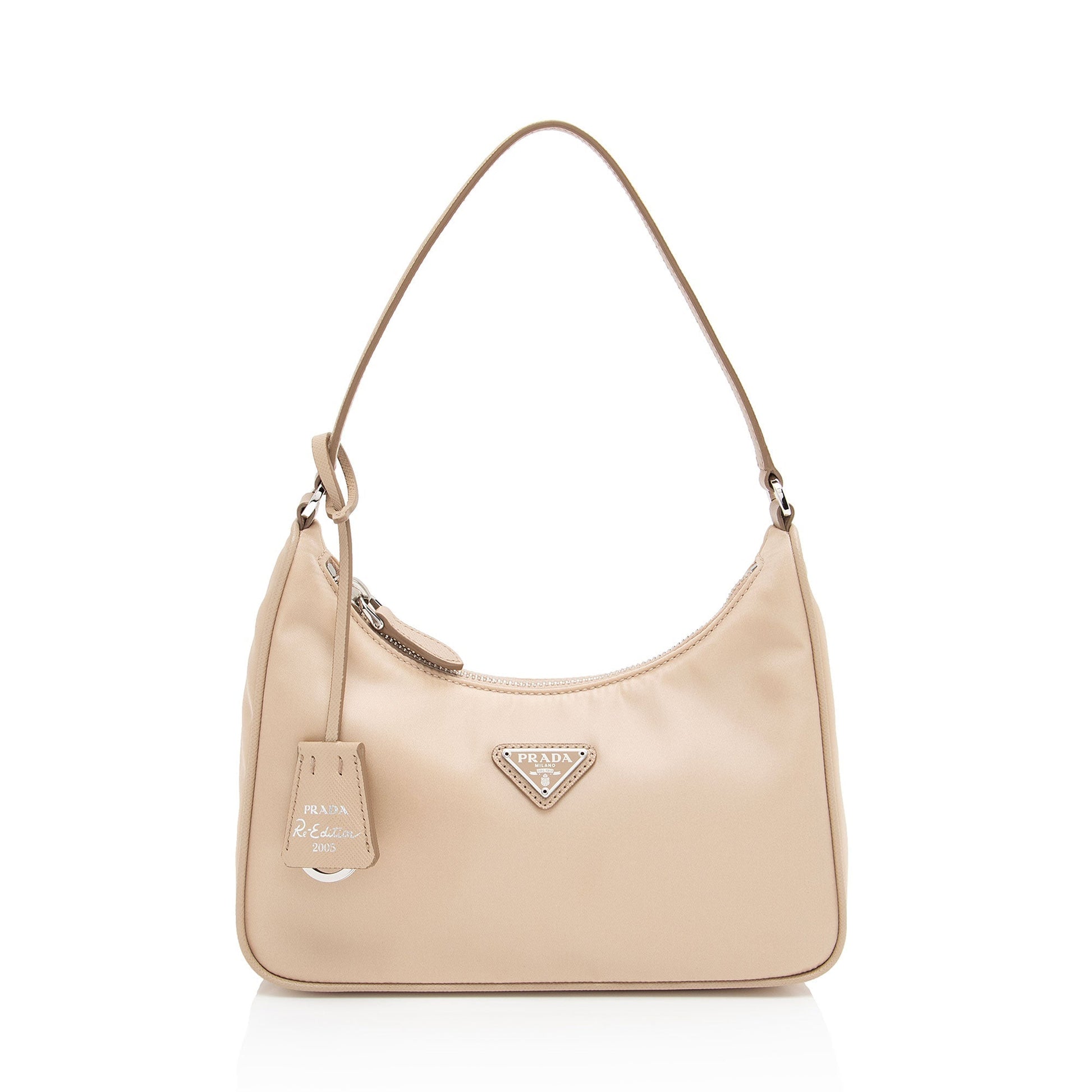 Prada Tessuto Re Edition Hobo Shf Awkqzi Mini Shoulder Bag
