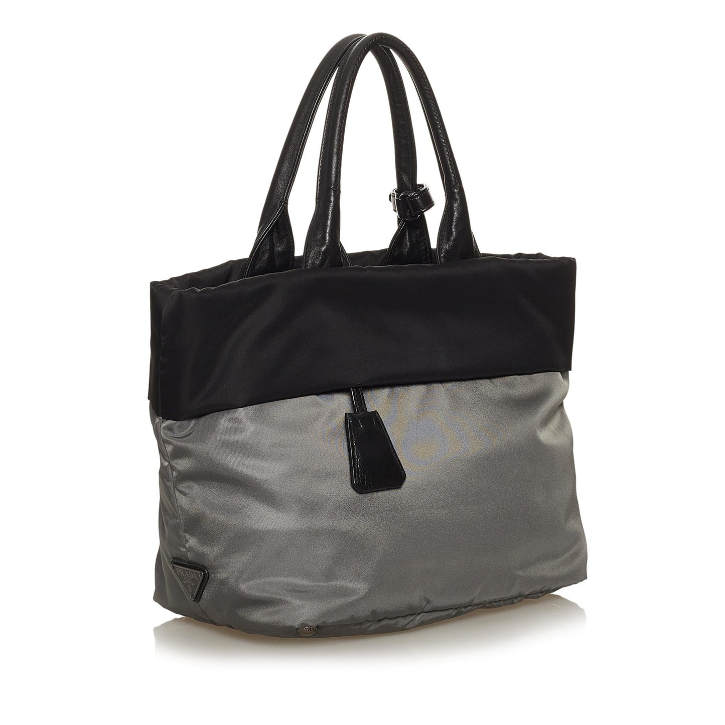 Prada Tessuto Reversible Handbag Shg Satchel Bag