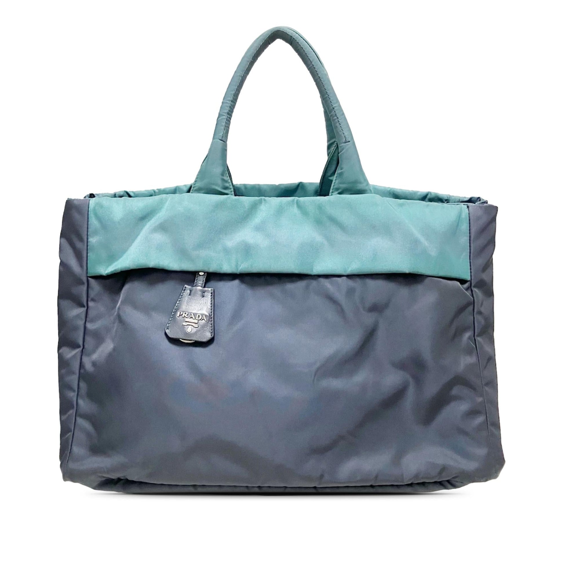 Prada Tessuto Reversible Tote Shg Bzt7Ei Tote Bag