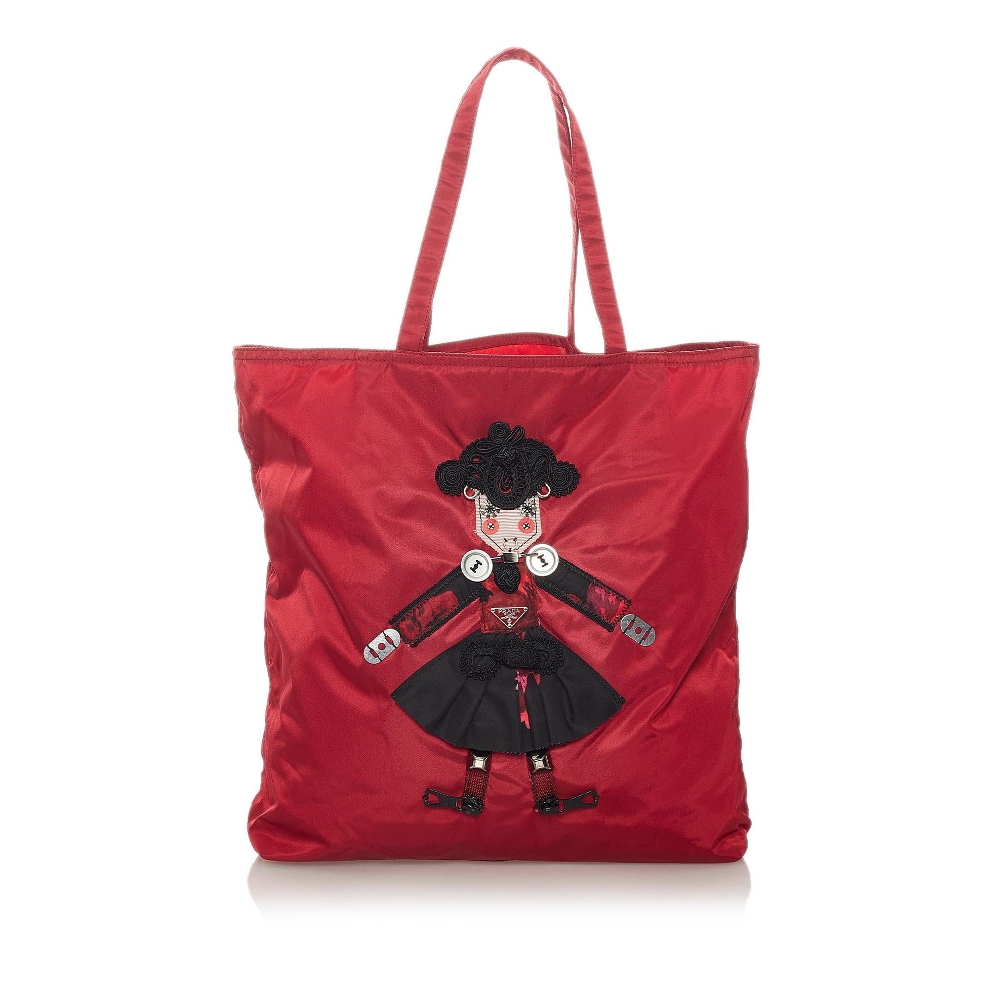 Prada Tessuto Robot Tote Bag Shg