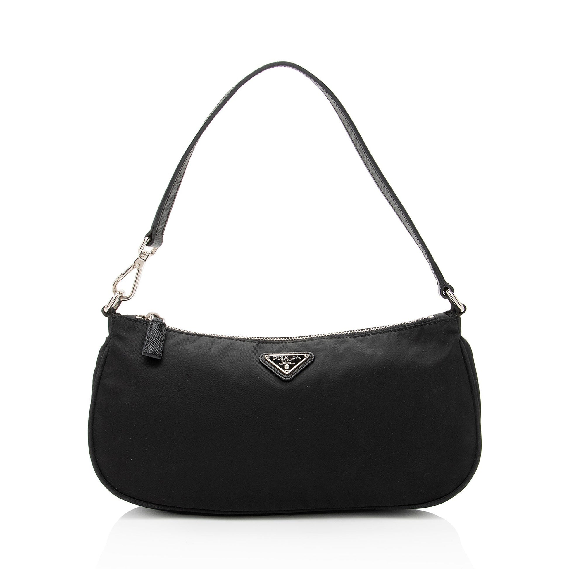 Prada Tessuto Pochette Shf 0C4Qrm Clutch Bag Saffiano Small