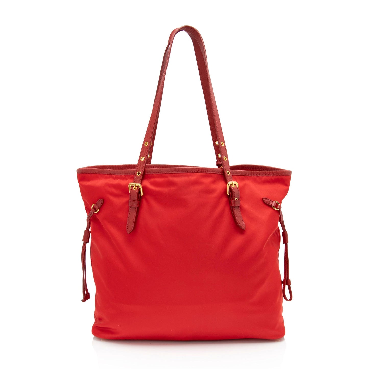 Prada Tessuto Drawstring Tote Shf Qg4M7P Saffiano Tote Bag