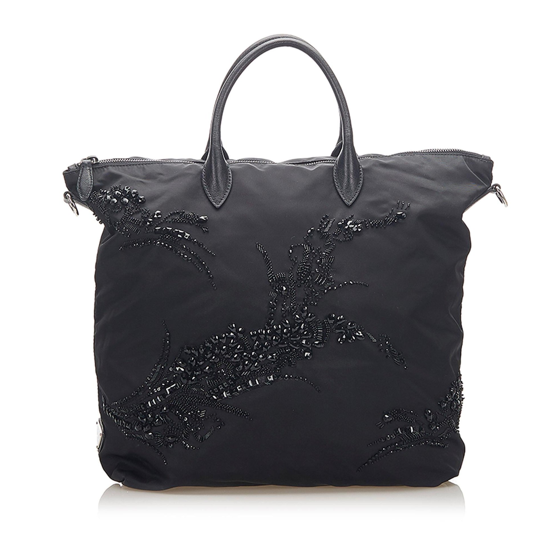 Prada Tessuto Satchel Shg Satchel Bag Satchel Shg 18506