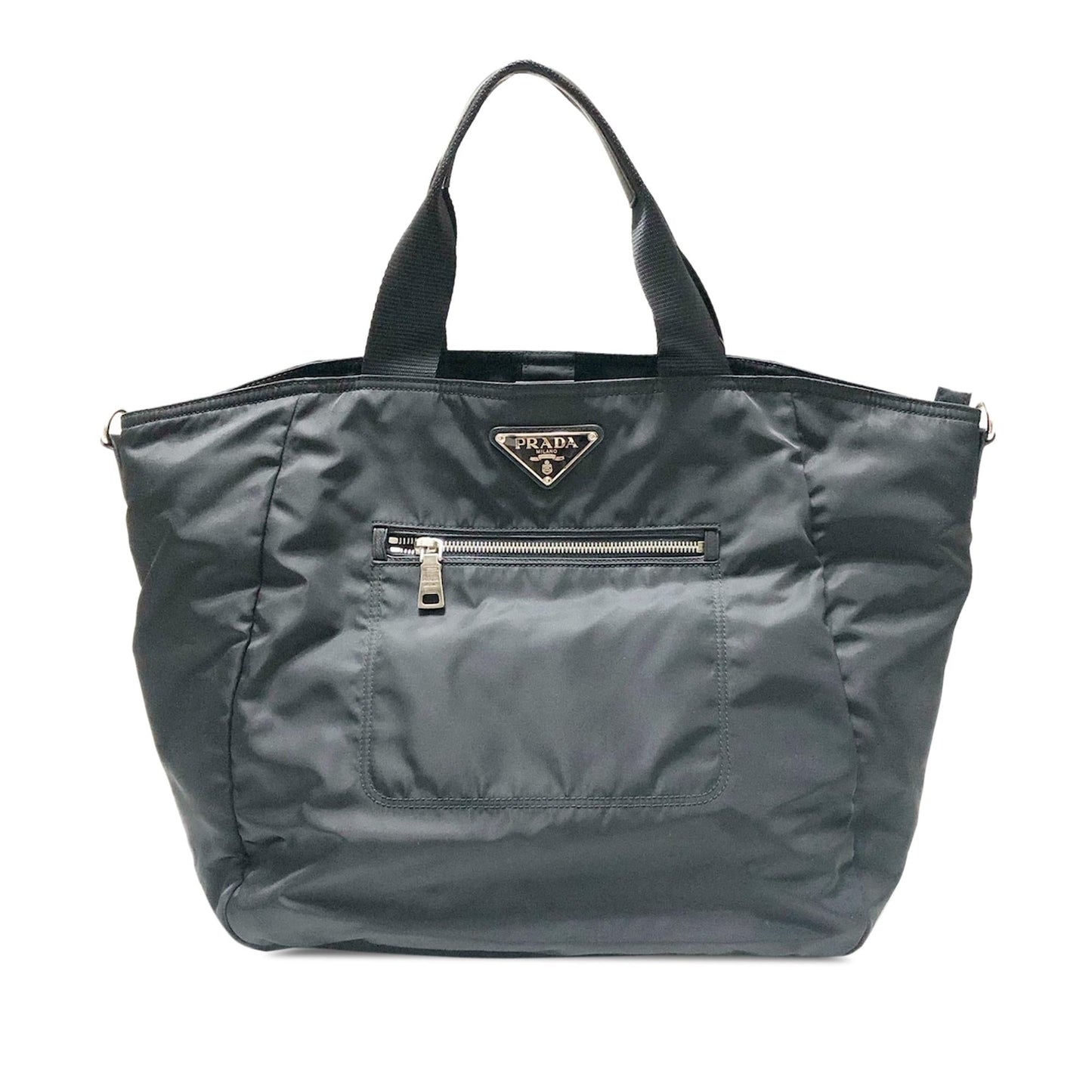 Prada Tessuto Satchel Shg P4Pock Satchel Bag