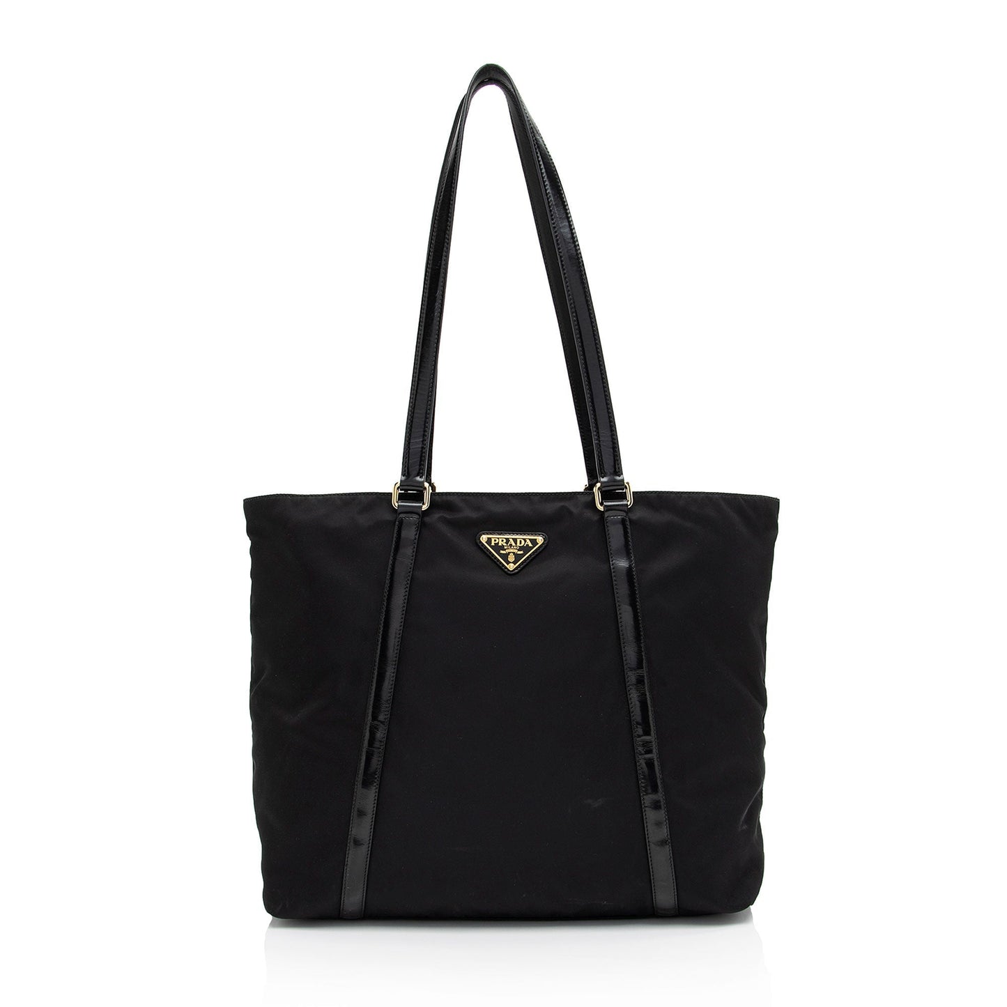 Prada Tessuto Spazzolato Tote Shf Tote Bag