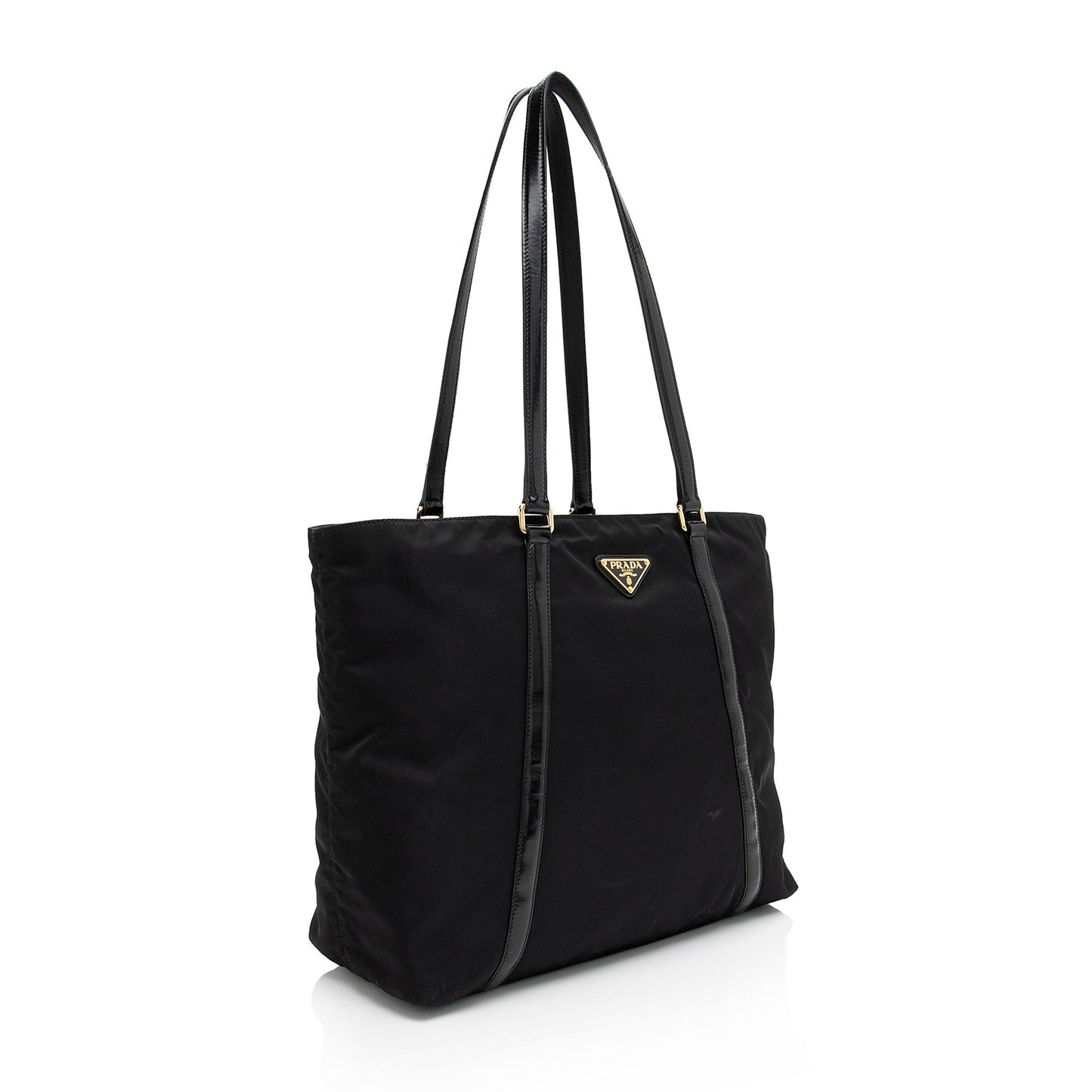 Prada Tessuto Spazzolato Tote Shf Tote Bag