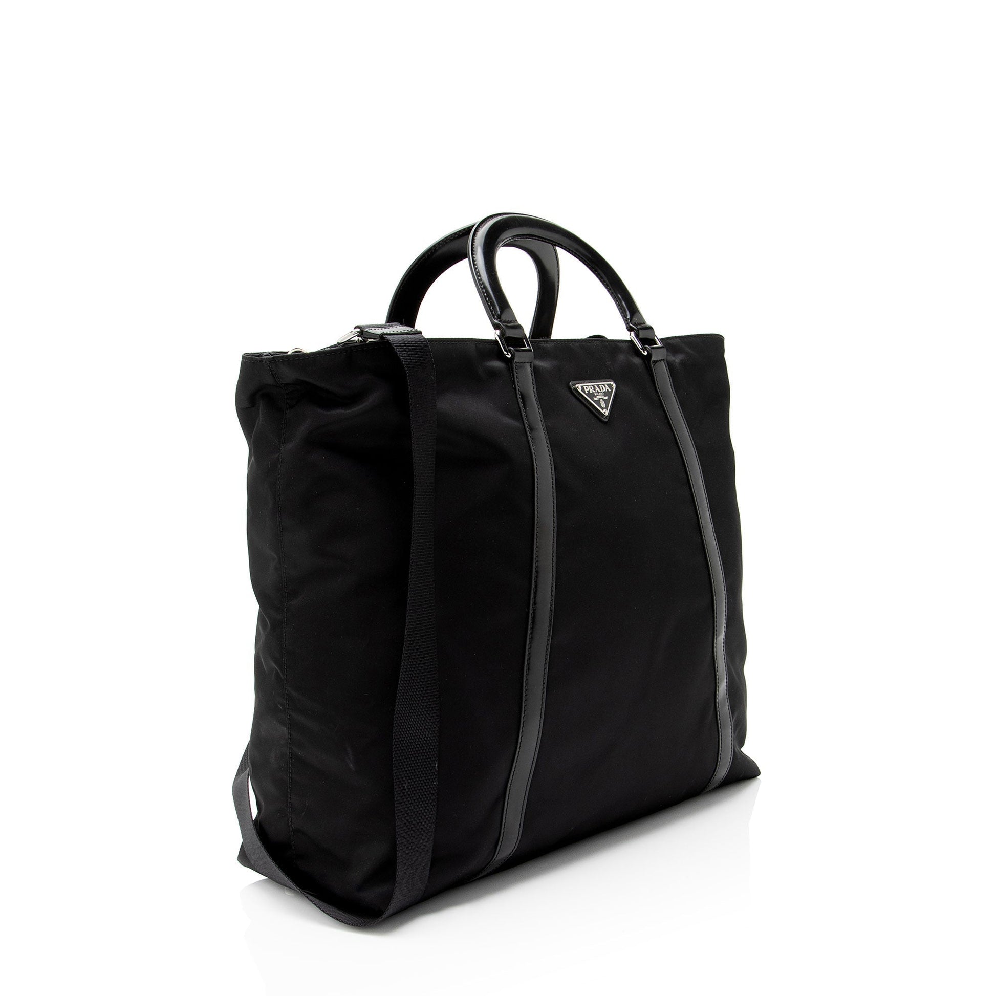 Prada Tessuto Spazzolato N S Tote Tote Bag
