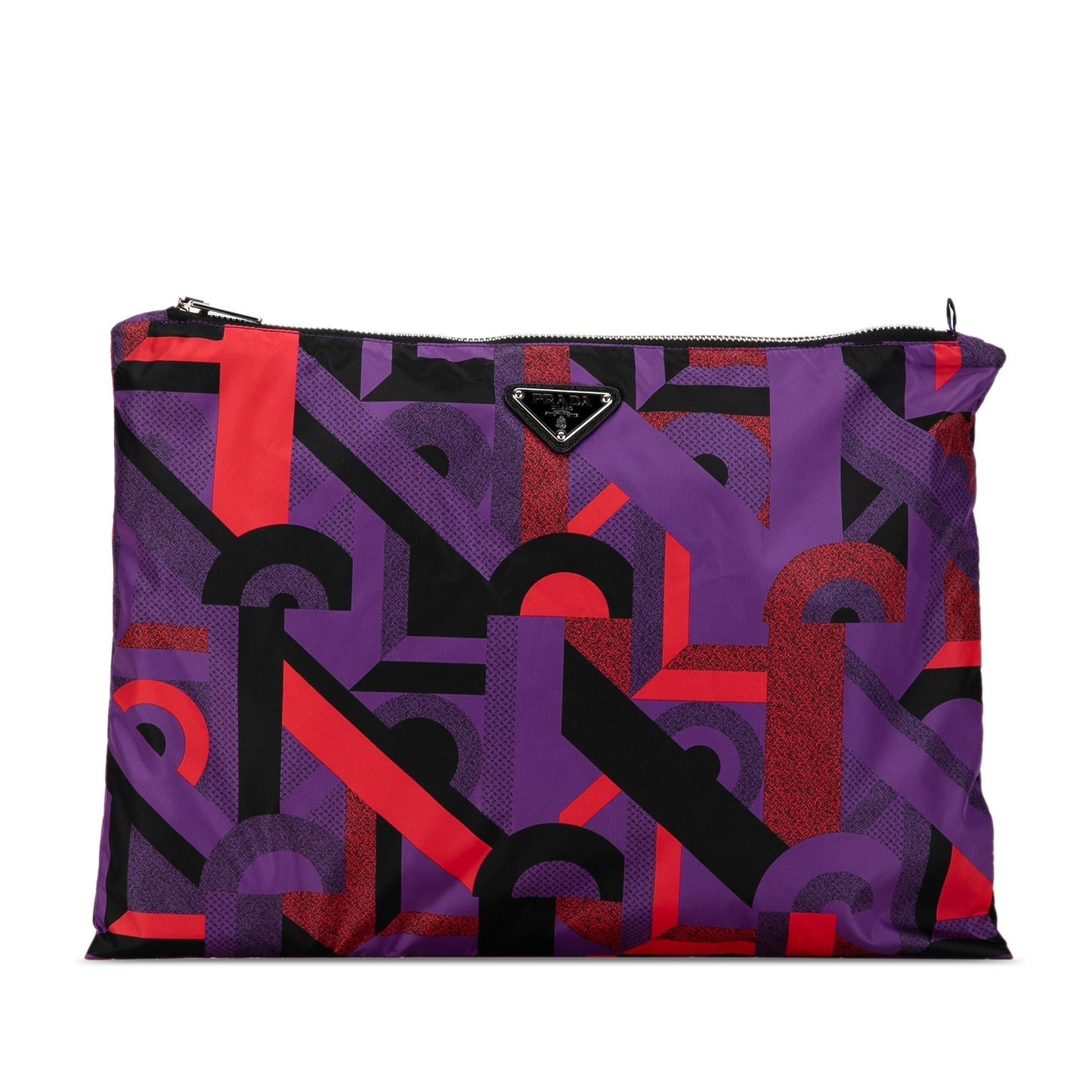 Prada Tessuto Stampato Clutch Shg Atonyy Clutch Bag