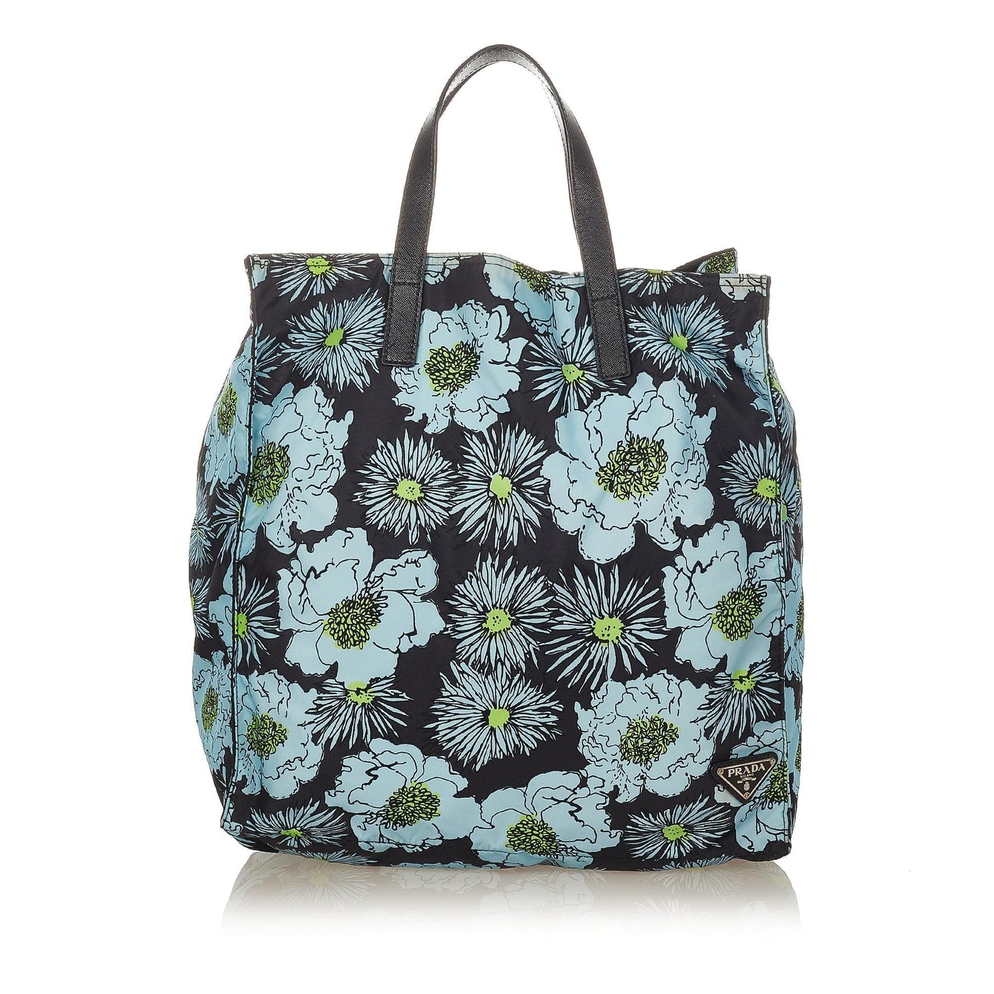 Prada Tessuto Stampato Tote Bag Shg Nylon