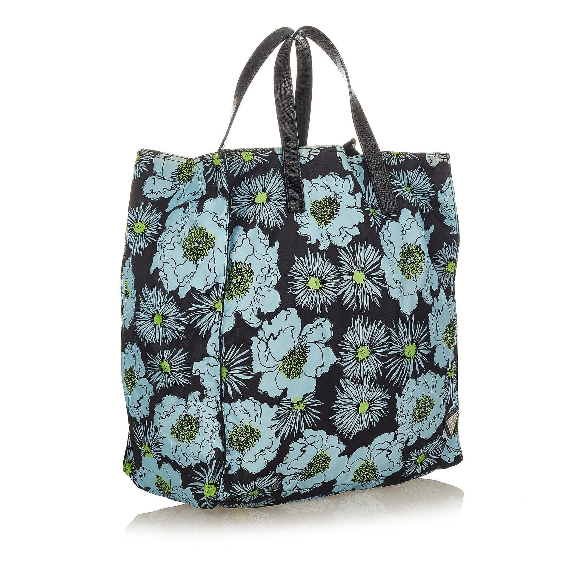 Prada Tessuto Stampato Tote Bag Shg Nylon