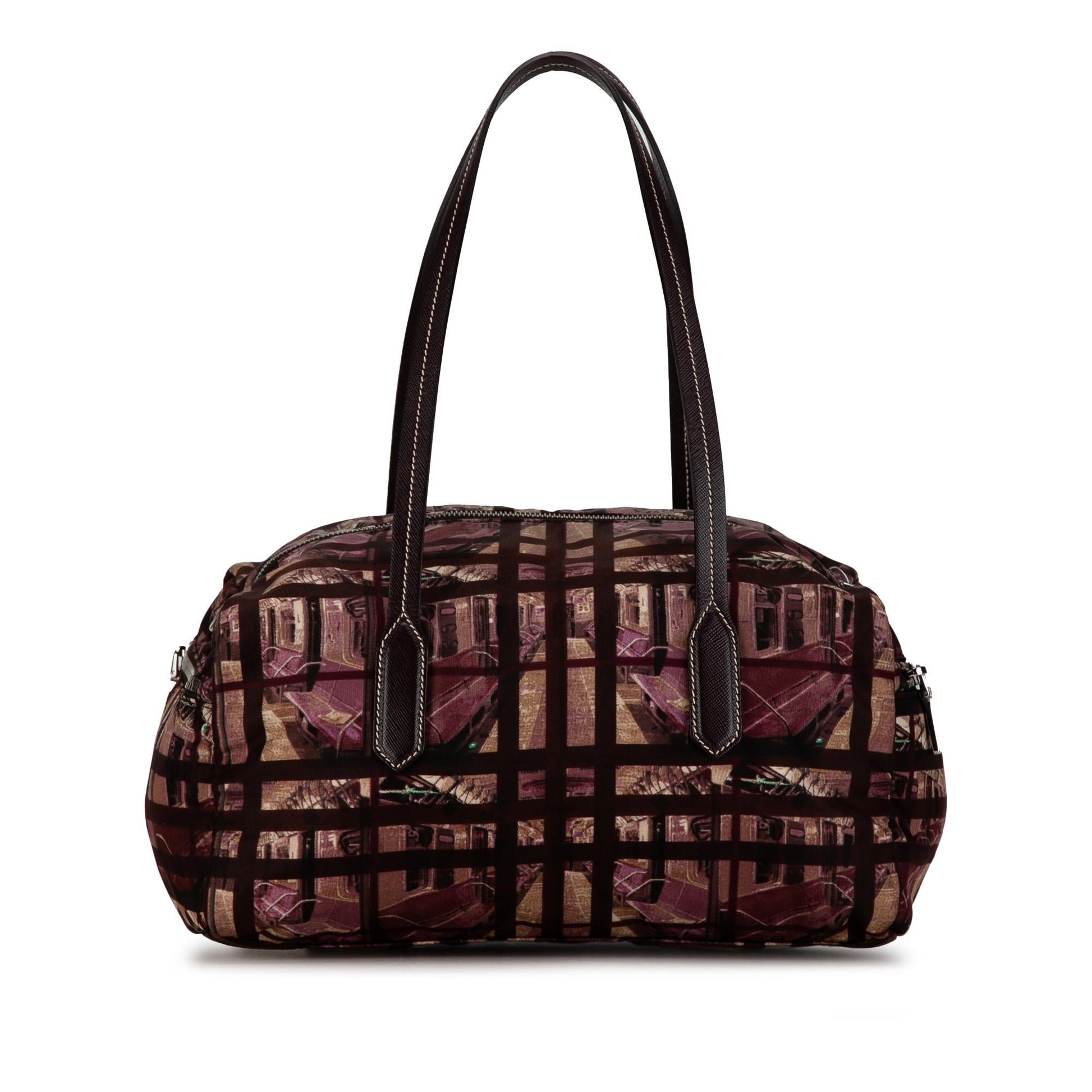 Prada Tessuto Stampato Shoulder Bag Shg Hxh1U9