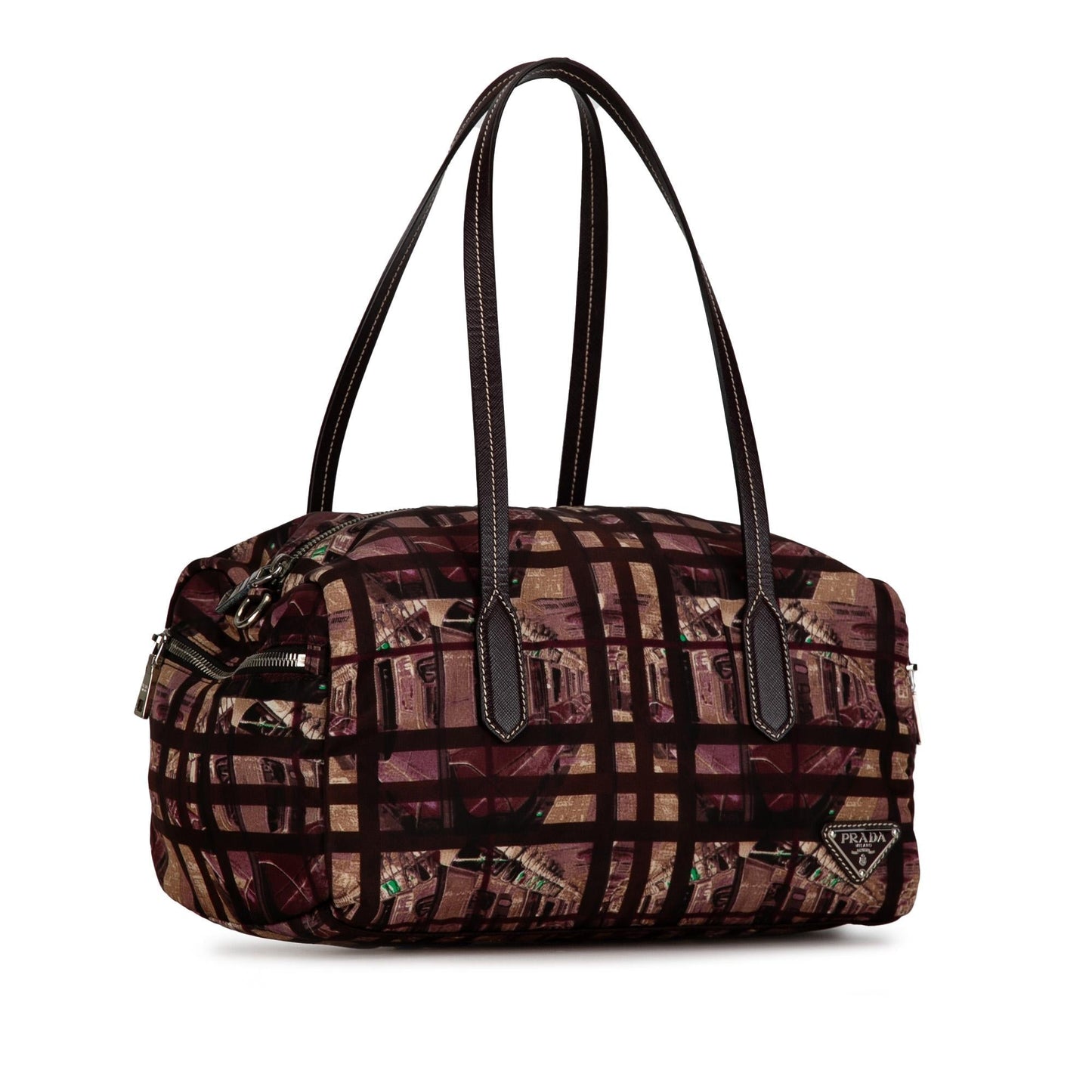 Prada Tessuto Stampato Shoulder Bag Shg Hxh1U9