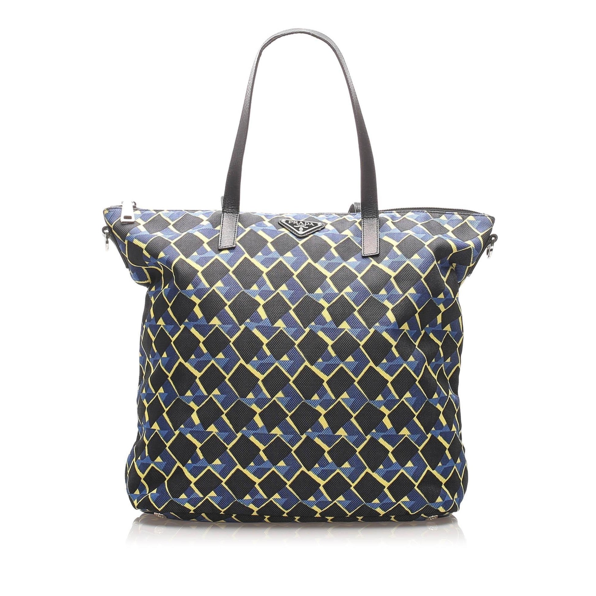 Prada Tessuto Stampato Tote Tote Bag Tote Shg 10645