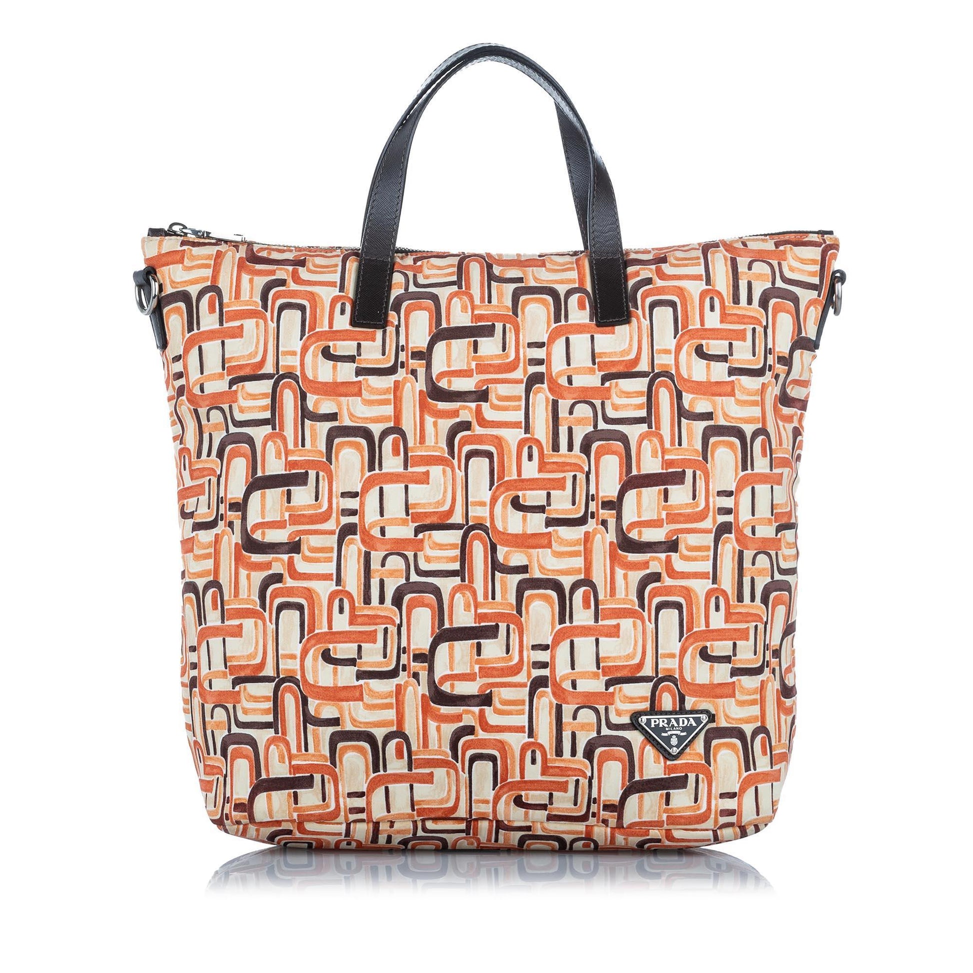Prada Tessuto Stampato Tote Bag Bag Shg 20027