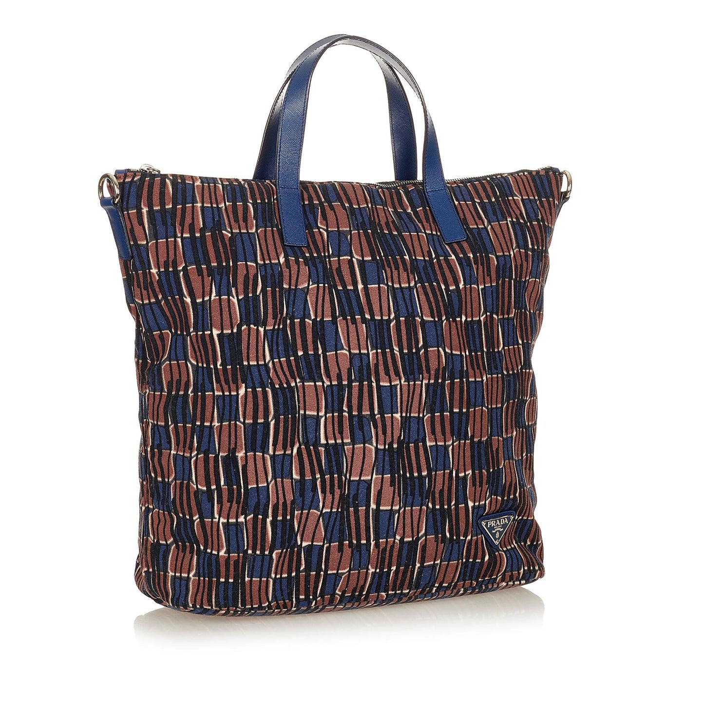 Prada Tessuto Stampato Tote Bag Shg
