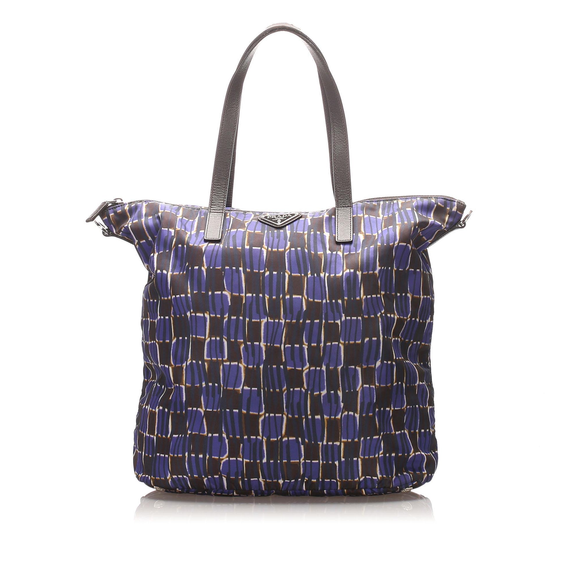 Prada Tessuto Stampato Tote Tote Bag