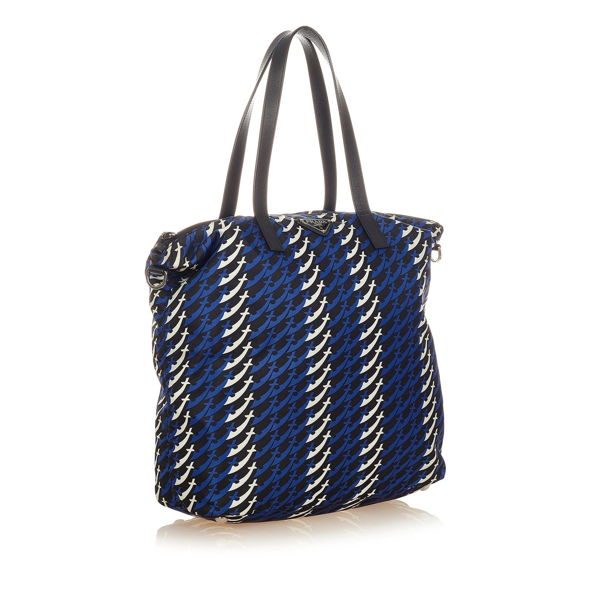 Prada Tessuto Stampato Tote Shg Tote Bag