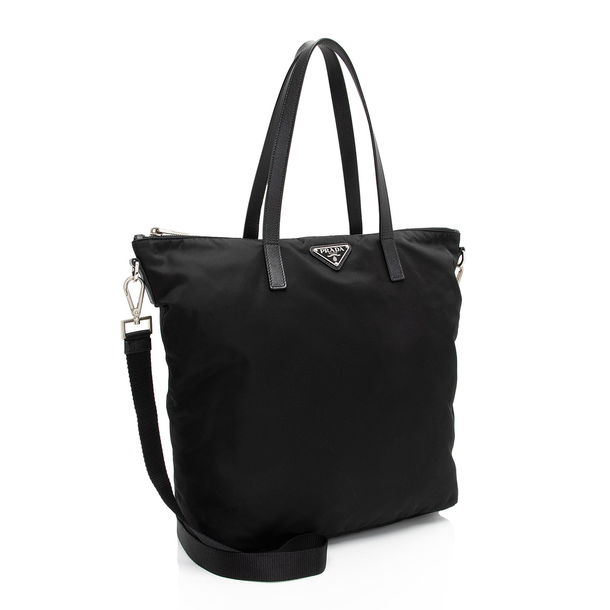 Prada Tessuto Tall Tote Shf Cp77H4 Tote Bag